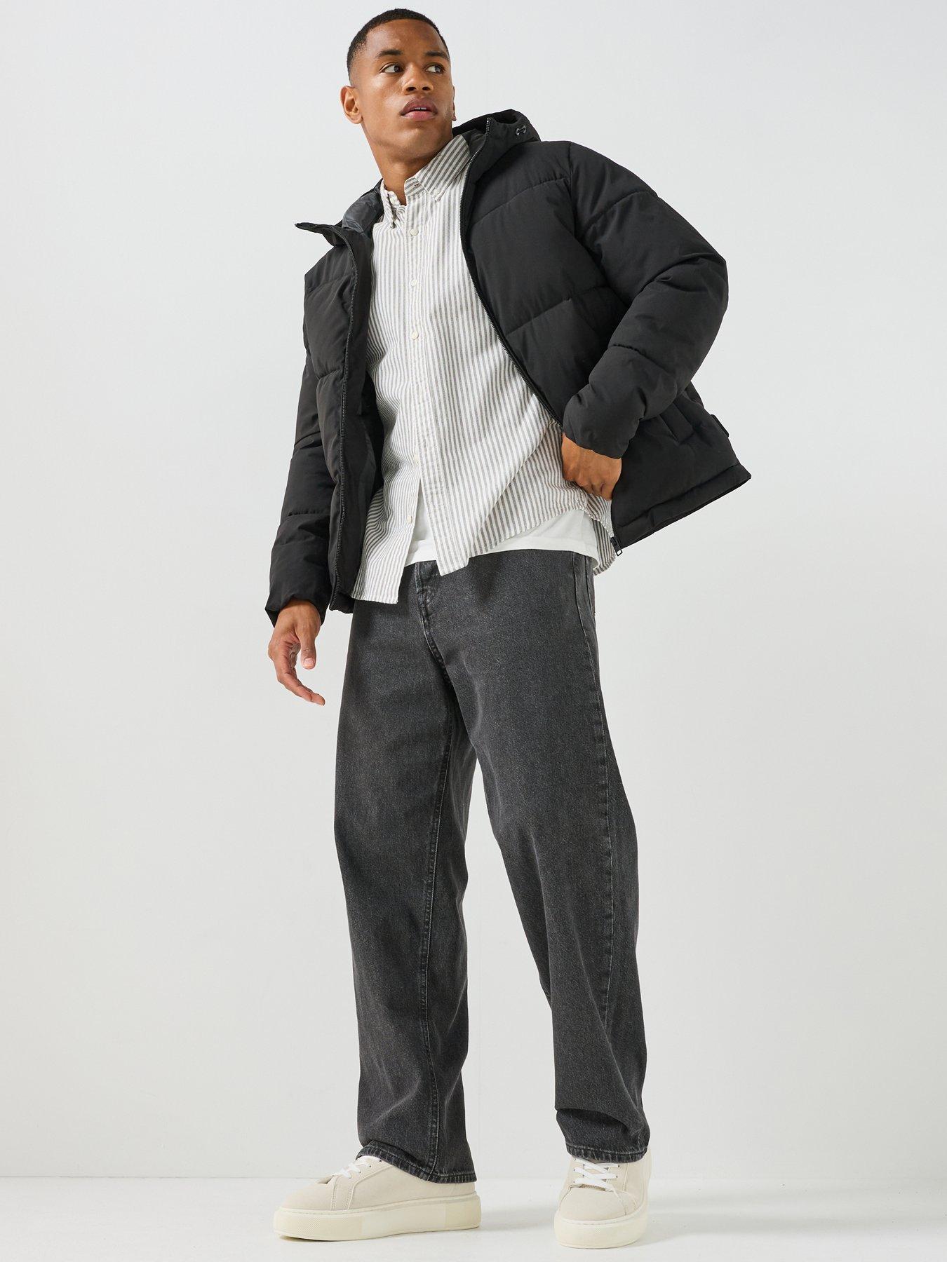 Image 3 of 5 of Jack & Jones Jack &amp; Jones Galaxy Puffer Jacket