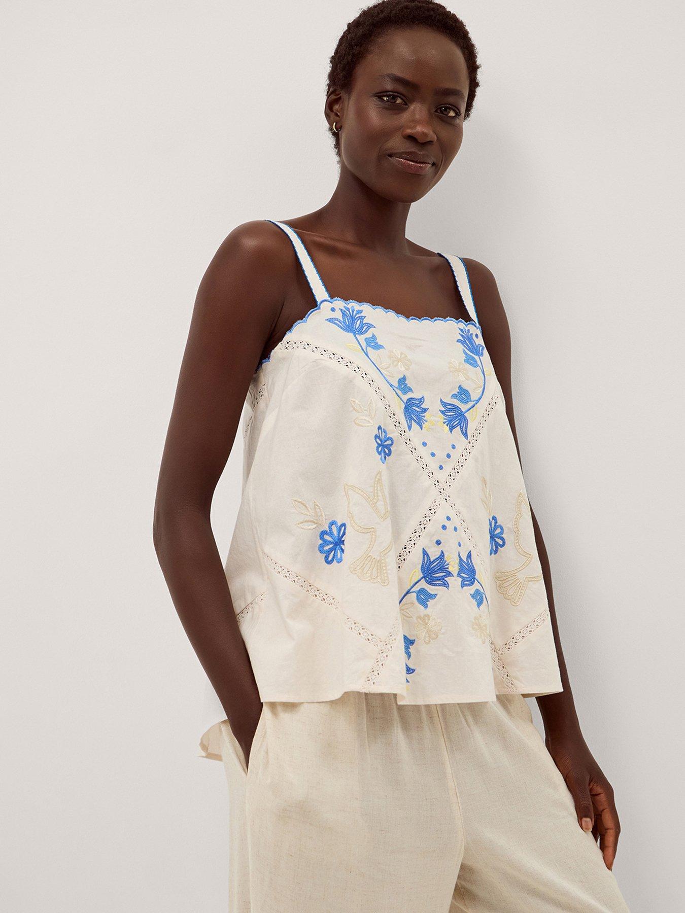 Image 1 of 5 of Monsoon Sophie Emb Cami