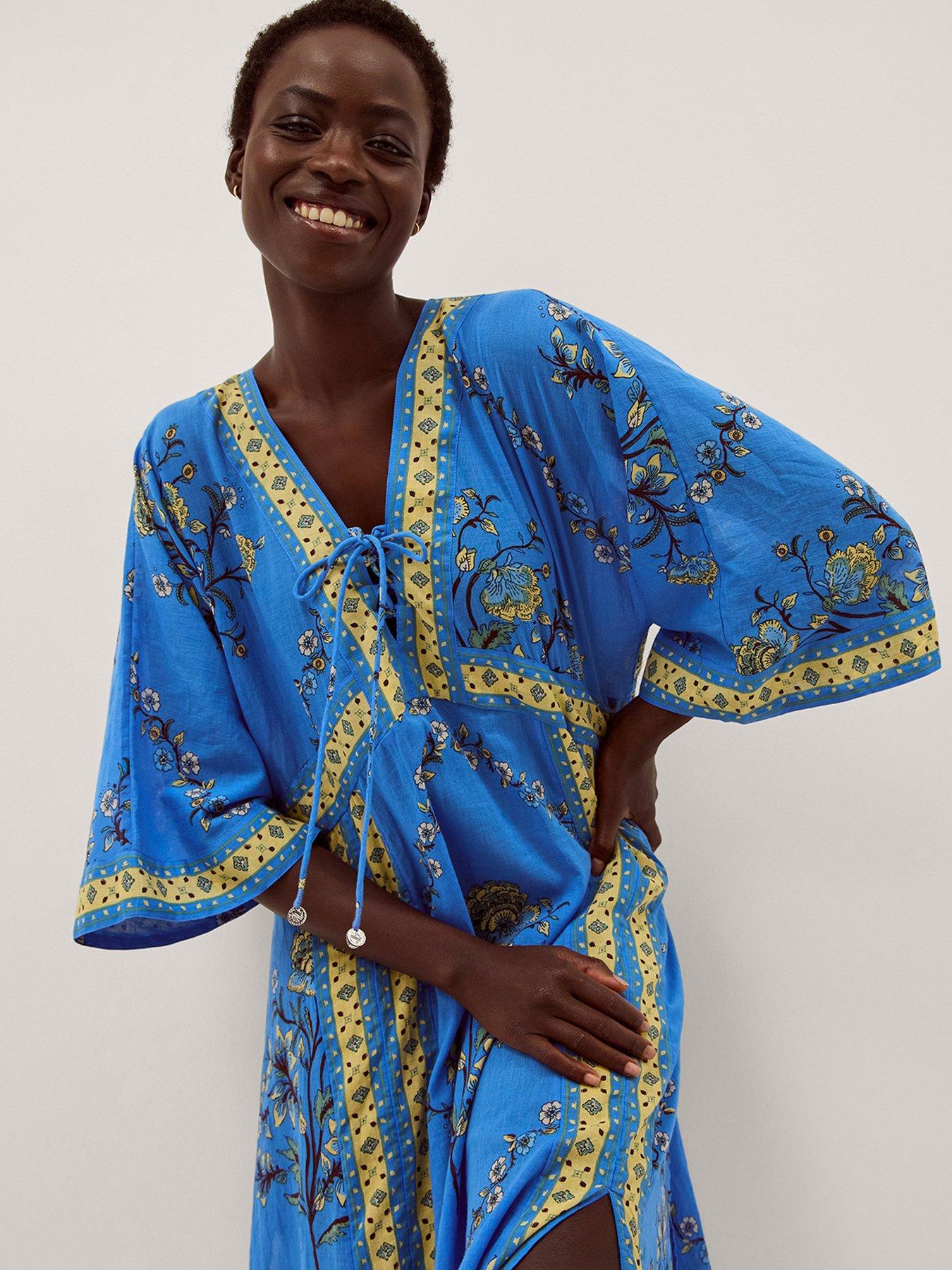 Image 3 of 5 of Monsoon Amiee Kaftan