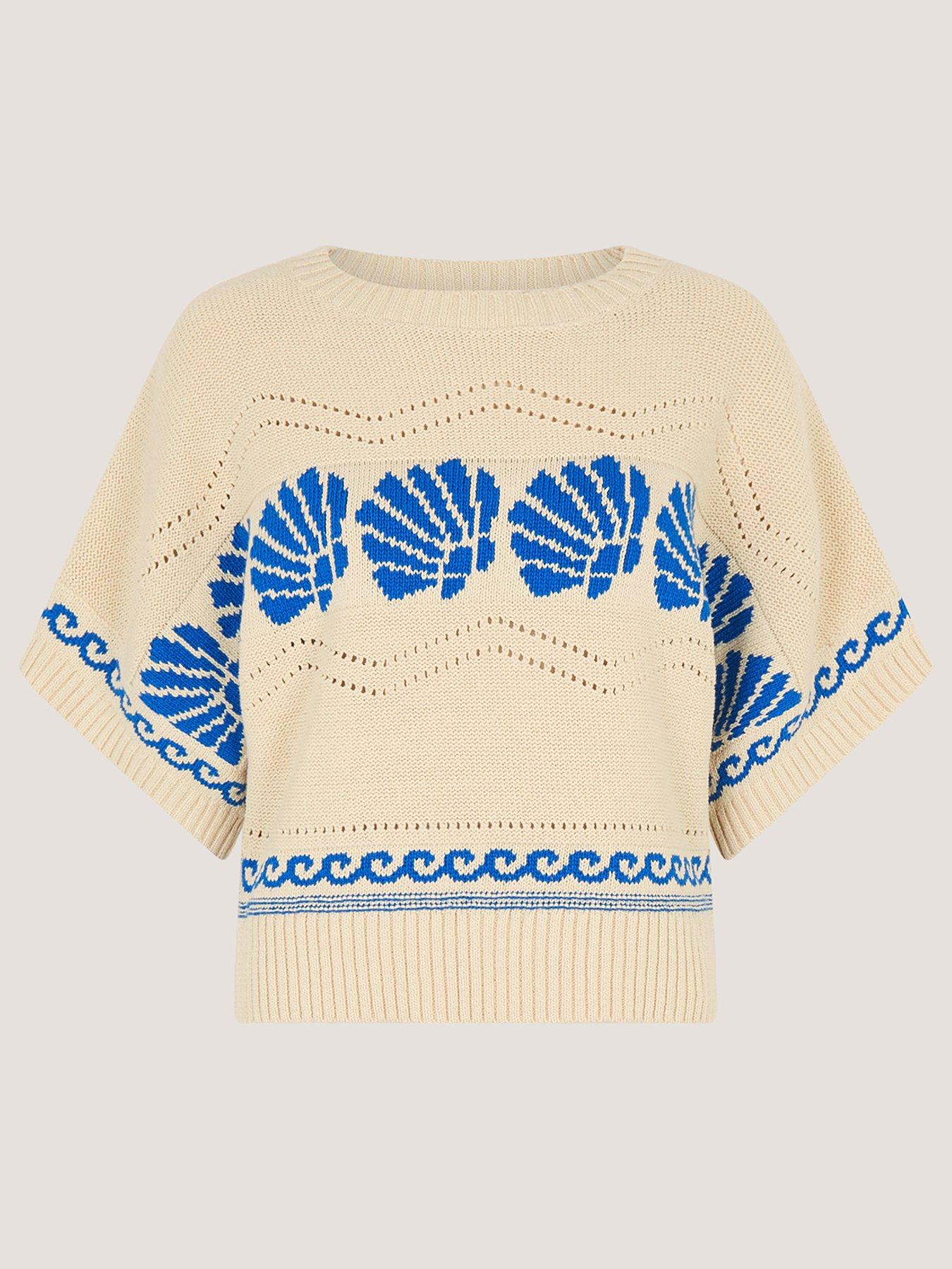  image of monsoon-safi-shell-jumper-cream