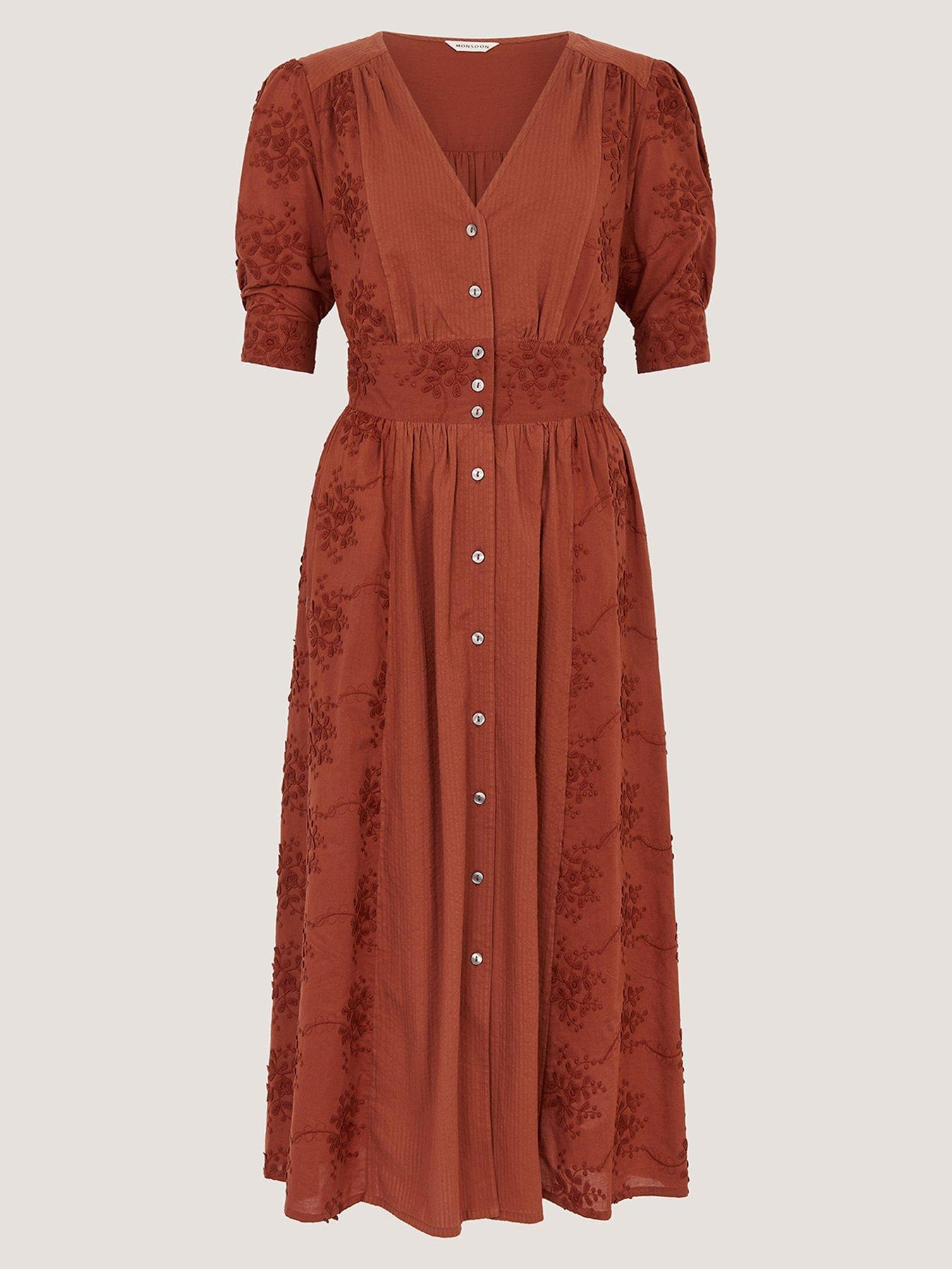 Image 5 of 5 of Monsoon Harika Emb Dress