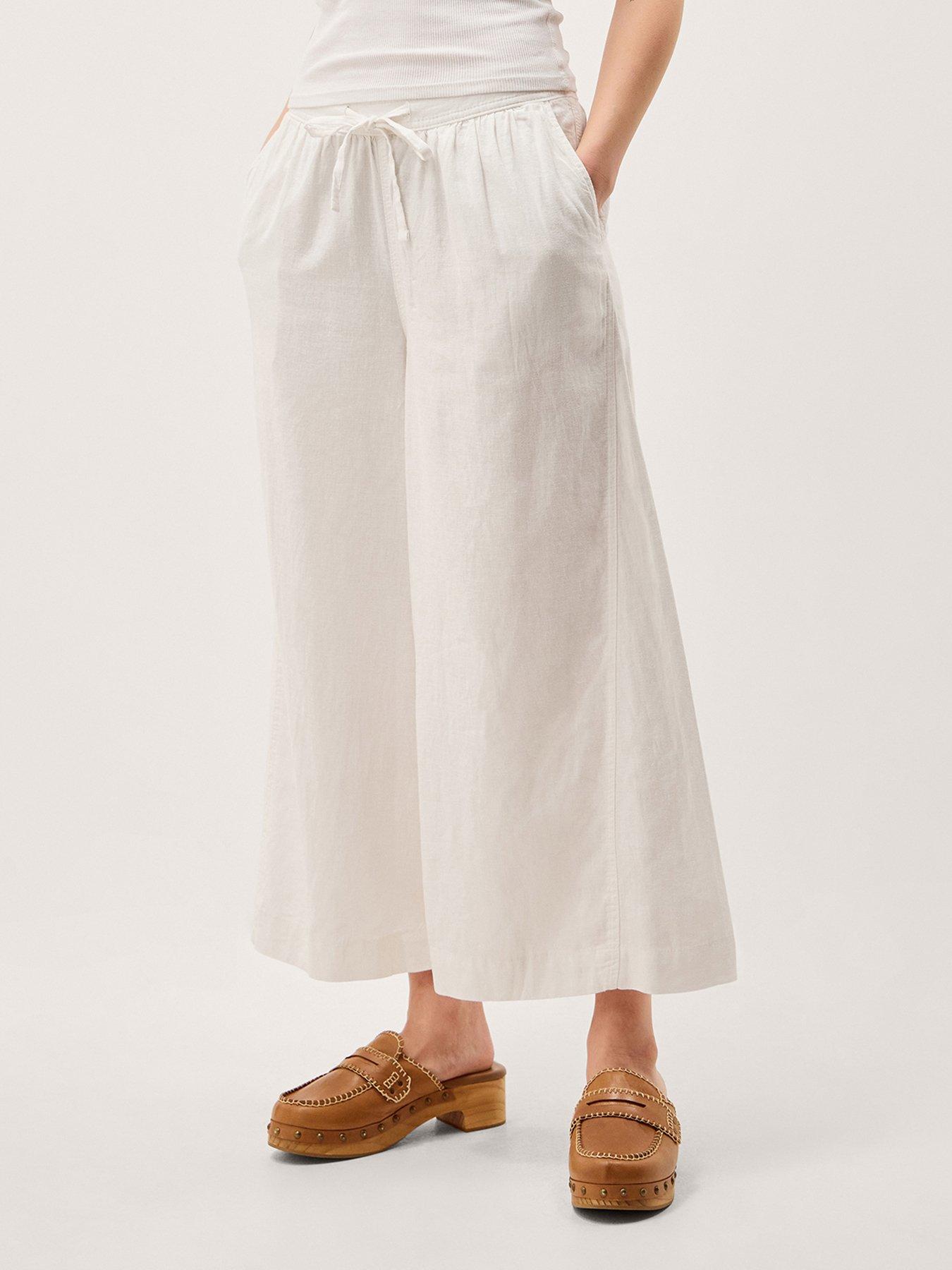 Image 1 of 5 of Monsoon Maisie Wide Crop Trs