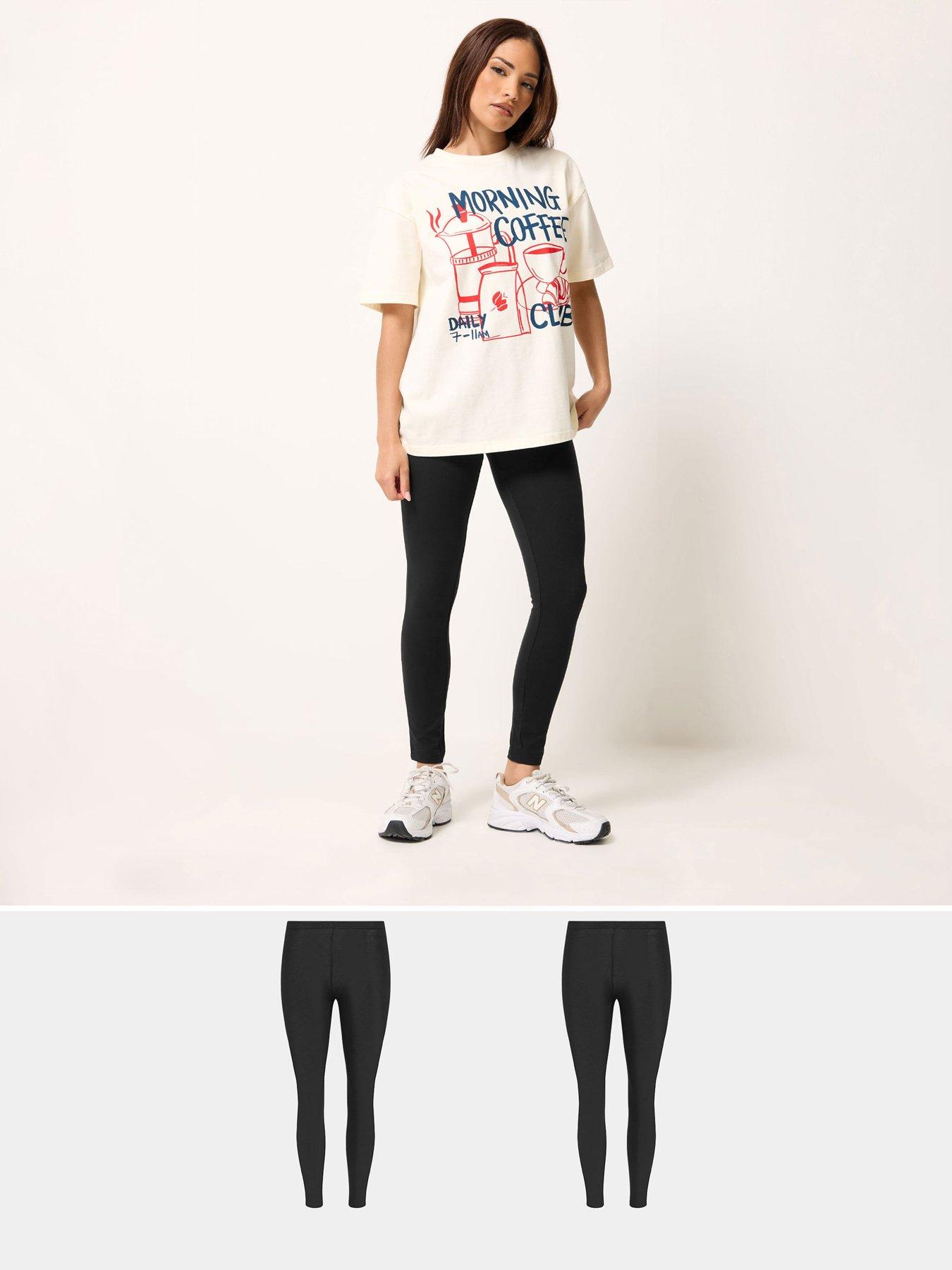 PixieGirl Petite 2 Pack Cotton Leggings