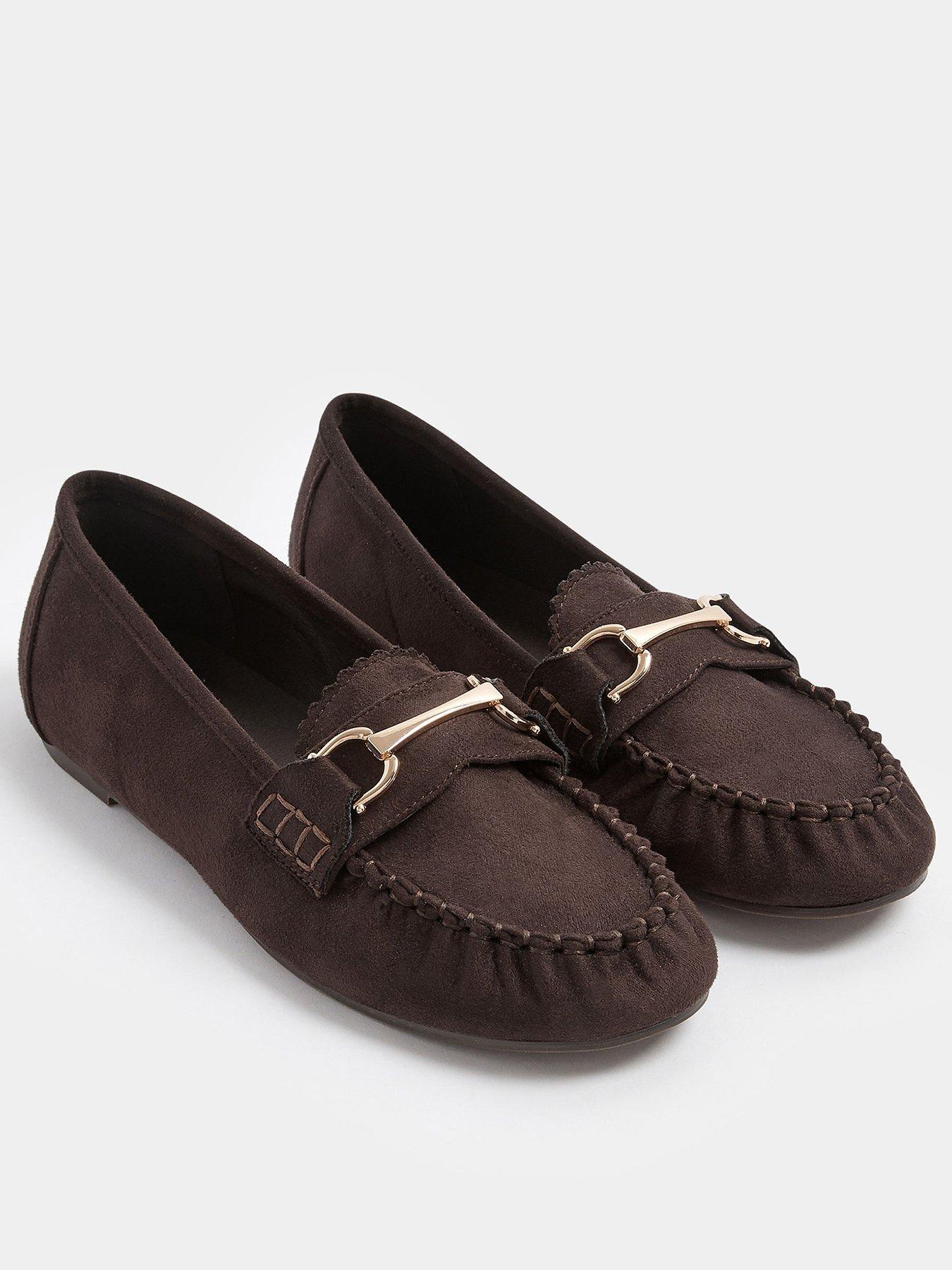Image 2 of 4 of Yours Wide Fit Snaffle Trim Shoe