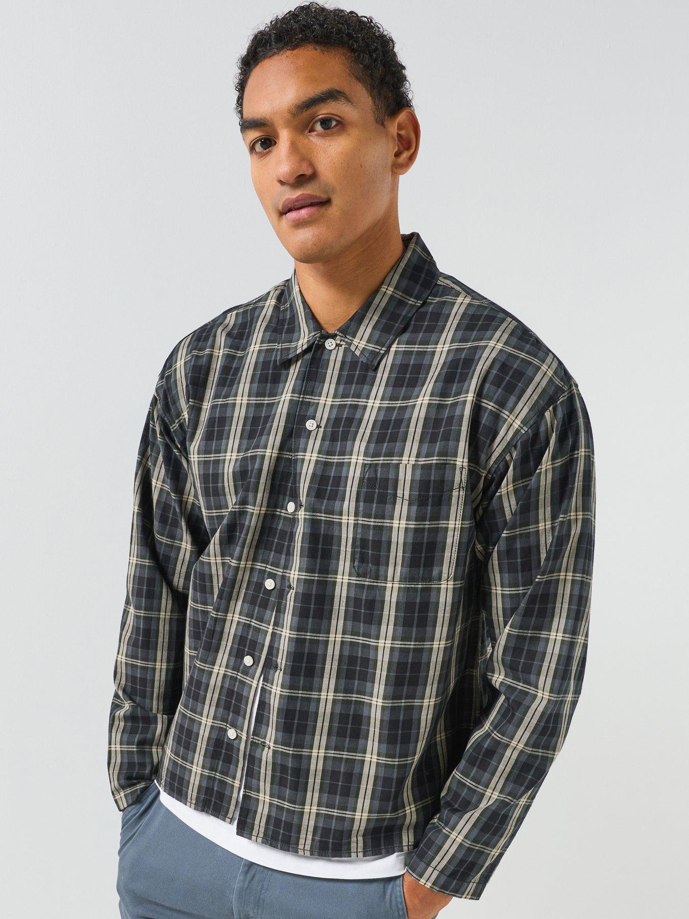 Image 1 of 6 of Jack & Jones Jack &amp; Jones Austin Clean Long Sleeve Check Shirt