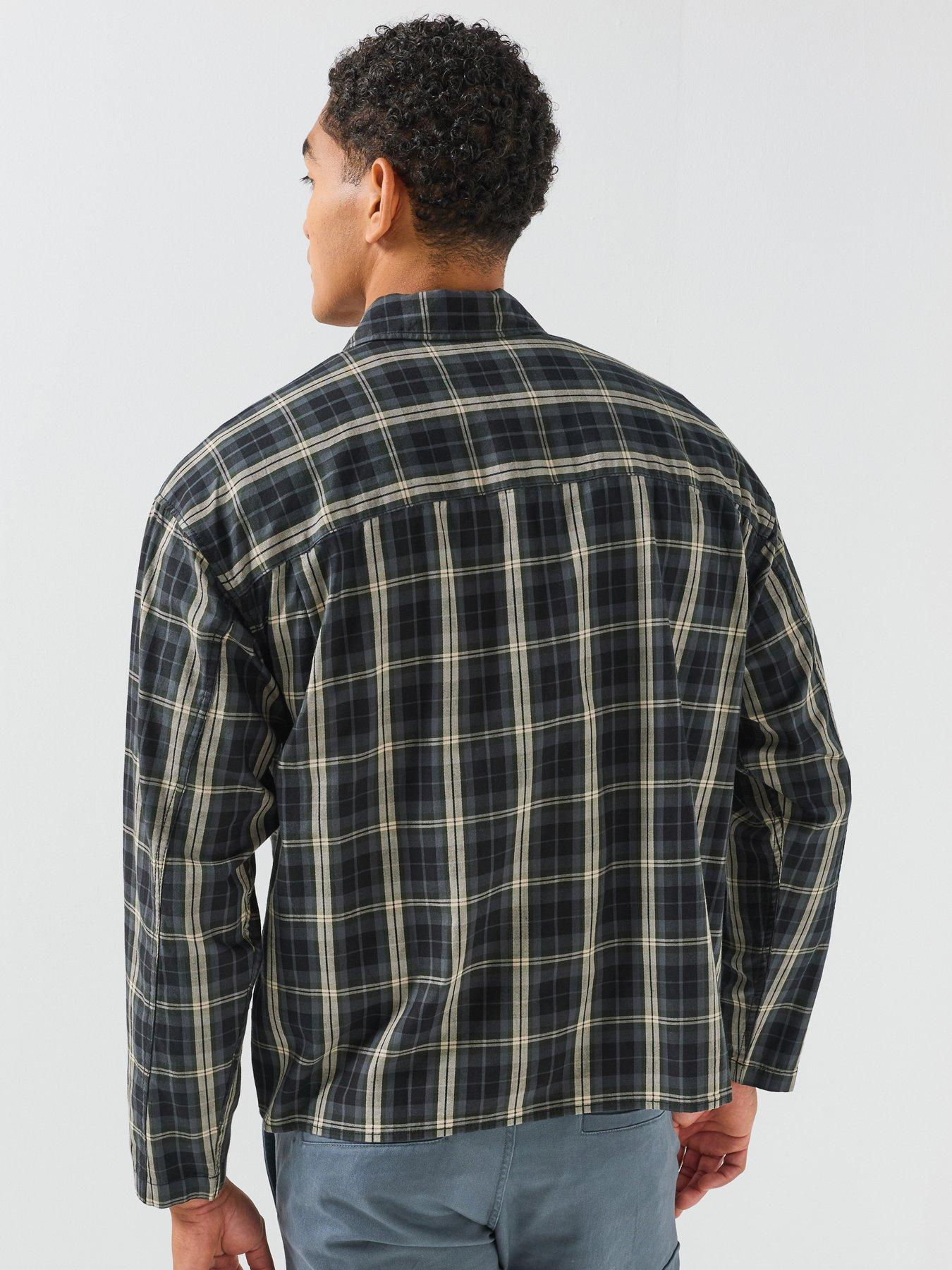 Image 2 of 6 of Jack & Jones Jack &amp; Jones Austin Clean Long Sleeve Check Shirt