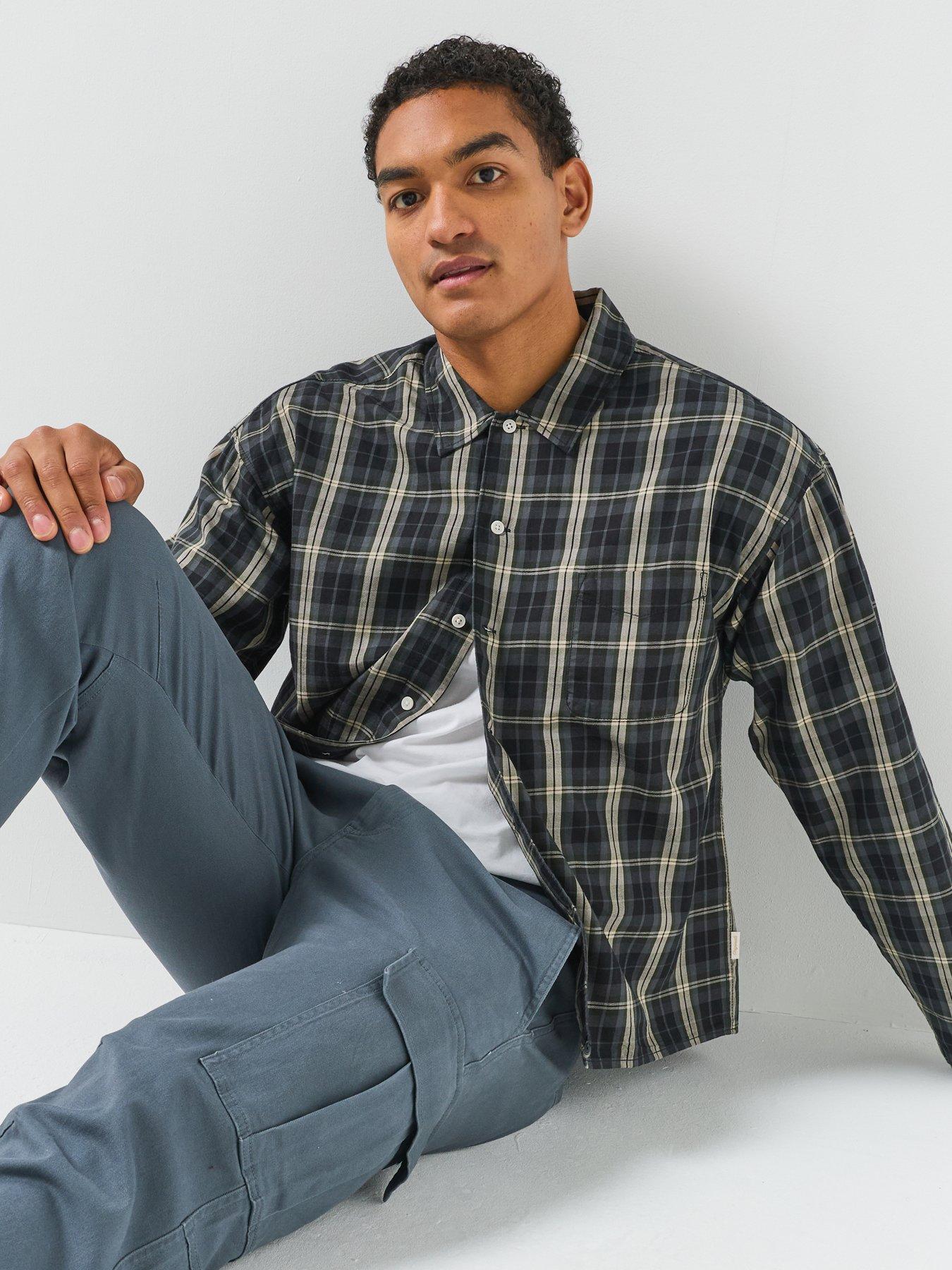 Image 4 of 6 of Jack & Jones Jack &amp; Jones Austin Clean Long Sleeve Check Shirt
