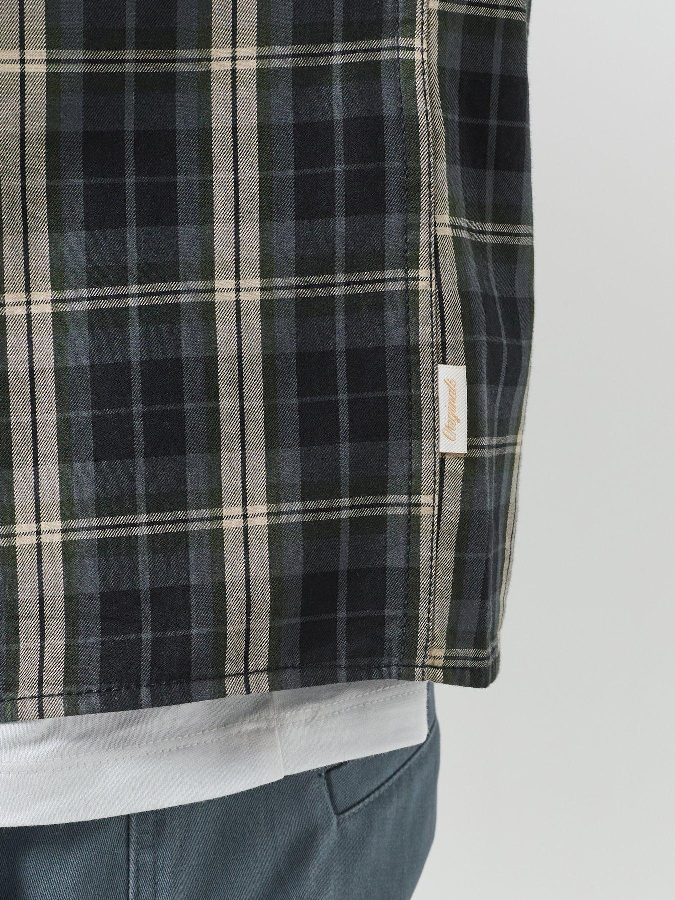 Image 6 of 6 of Jack & Jones Jack &amp; Jones Austin Clean Long Sleeve Check Shirt