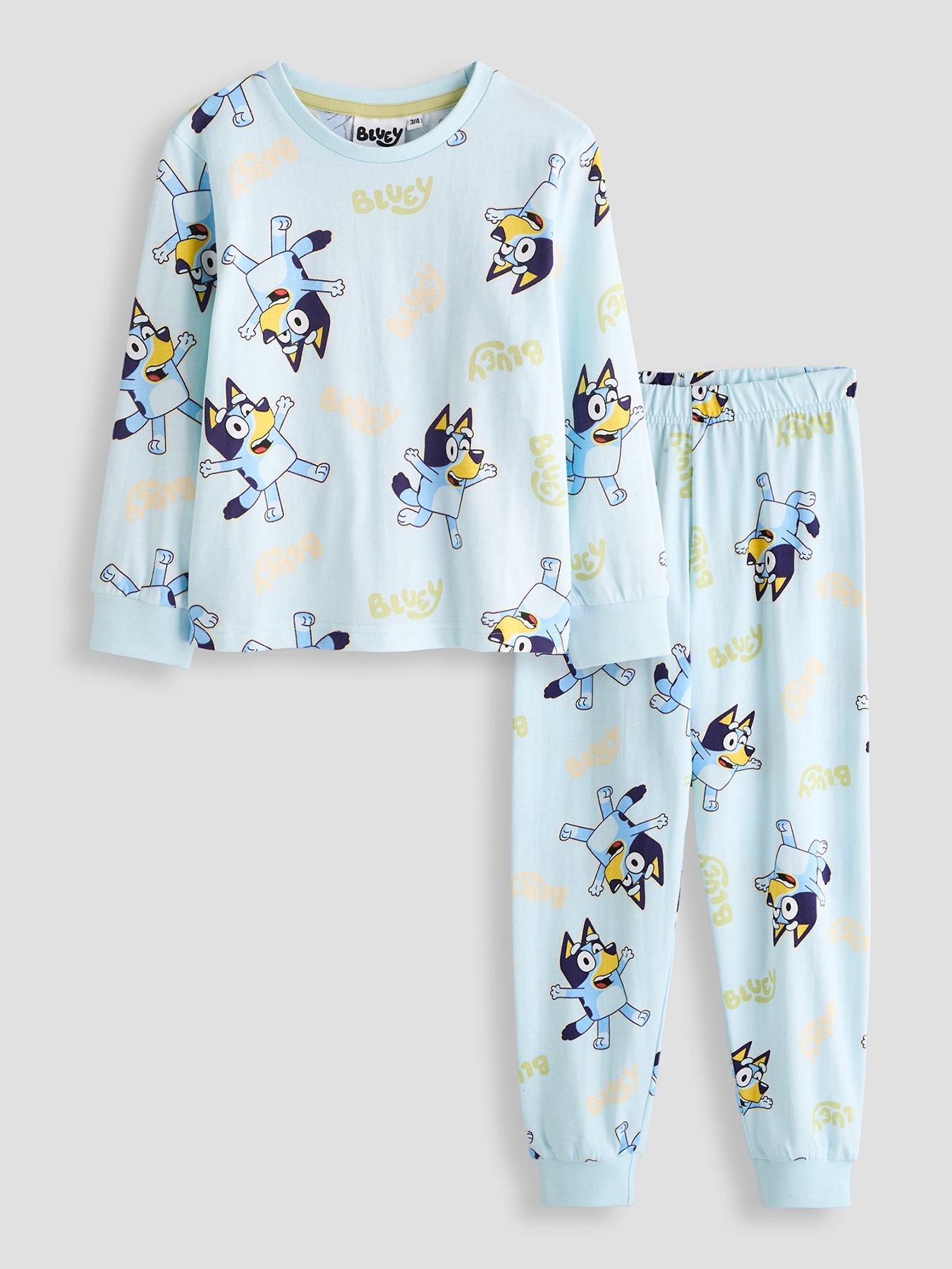 The Very Collection Bluey all over print boys pyjama