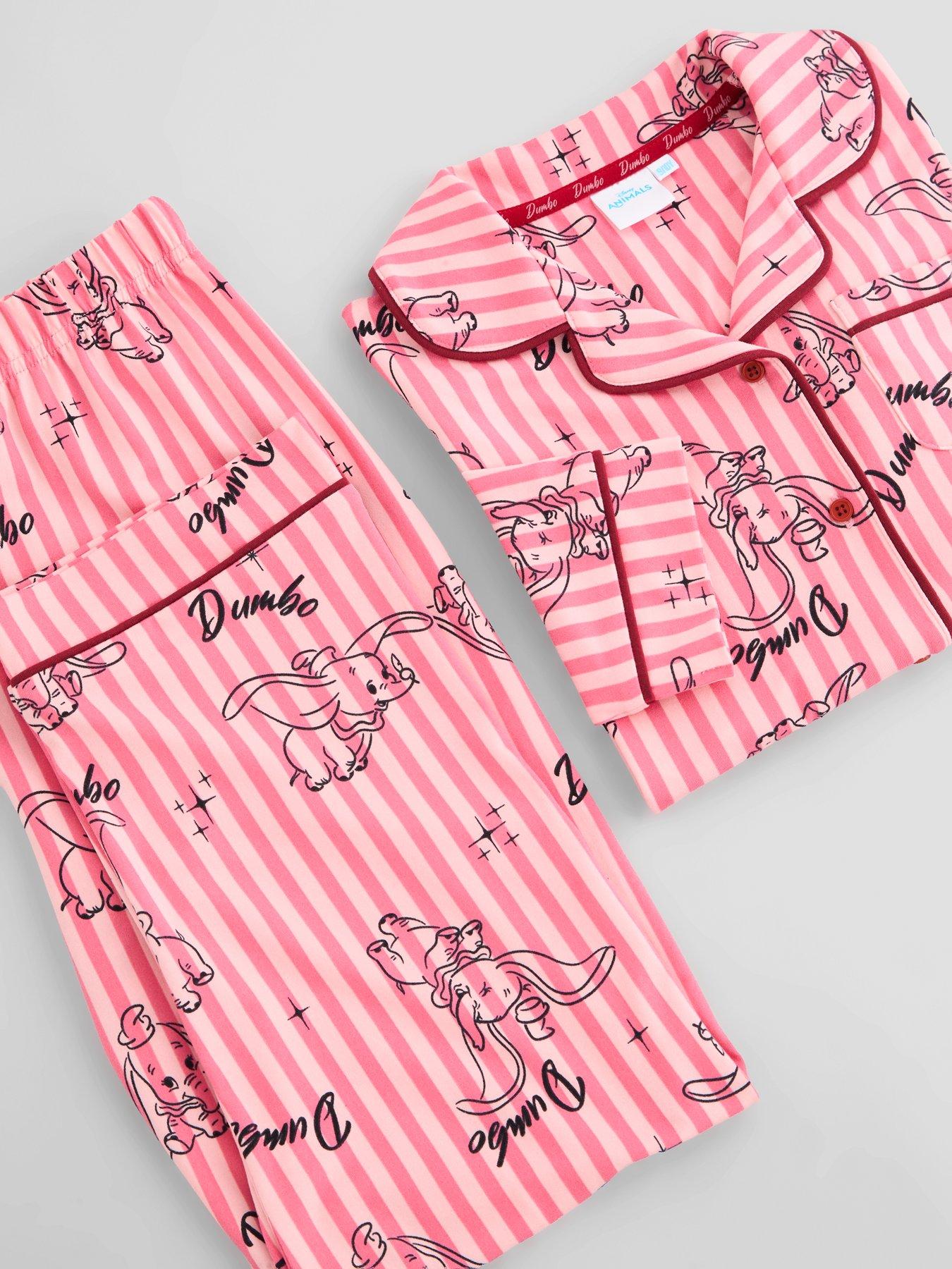 Image 4 of 6 of The Very Collection Disney Dumbo Mini Me Button Down Pyjama - Red