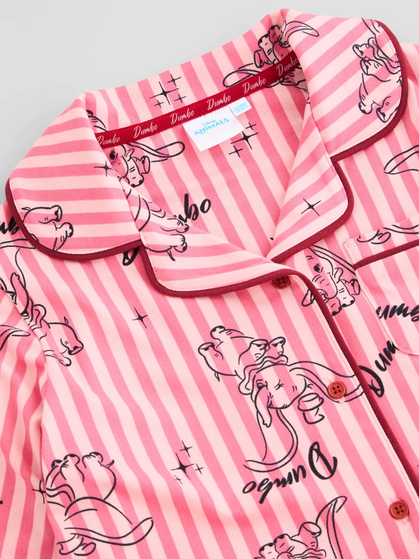 Image 5 of 6 of The Very Collection Disney Dumbo Mini Me Button Down Pyjama - Red
