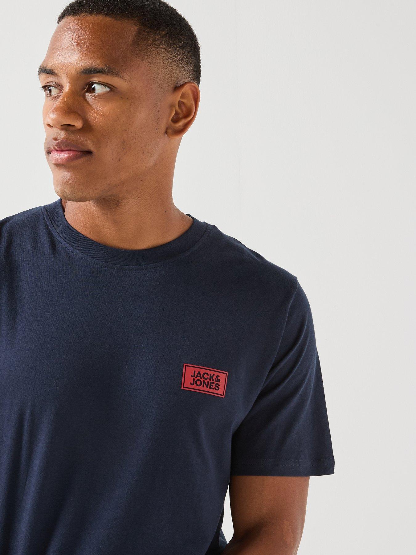 Image 5 of 6 of Jack & Jones Rush T-Shirt - Navy