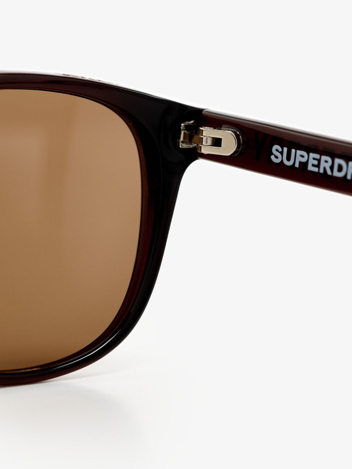 Image 6 of 7 of Superdry Round Frame Sunglasses - Black