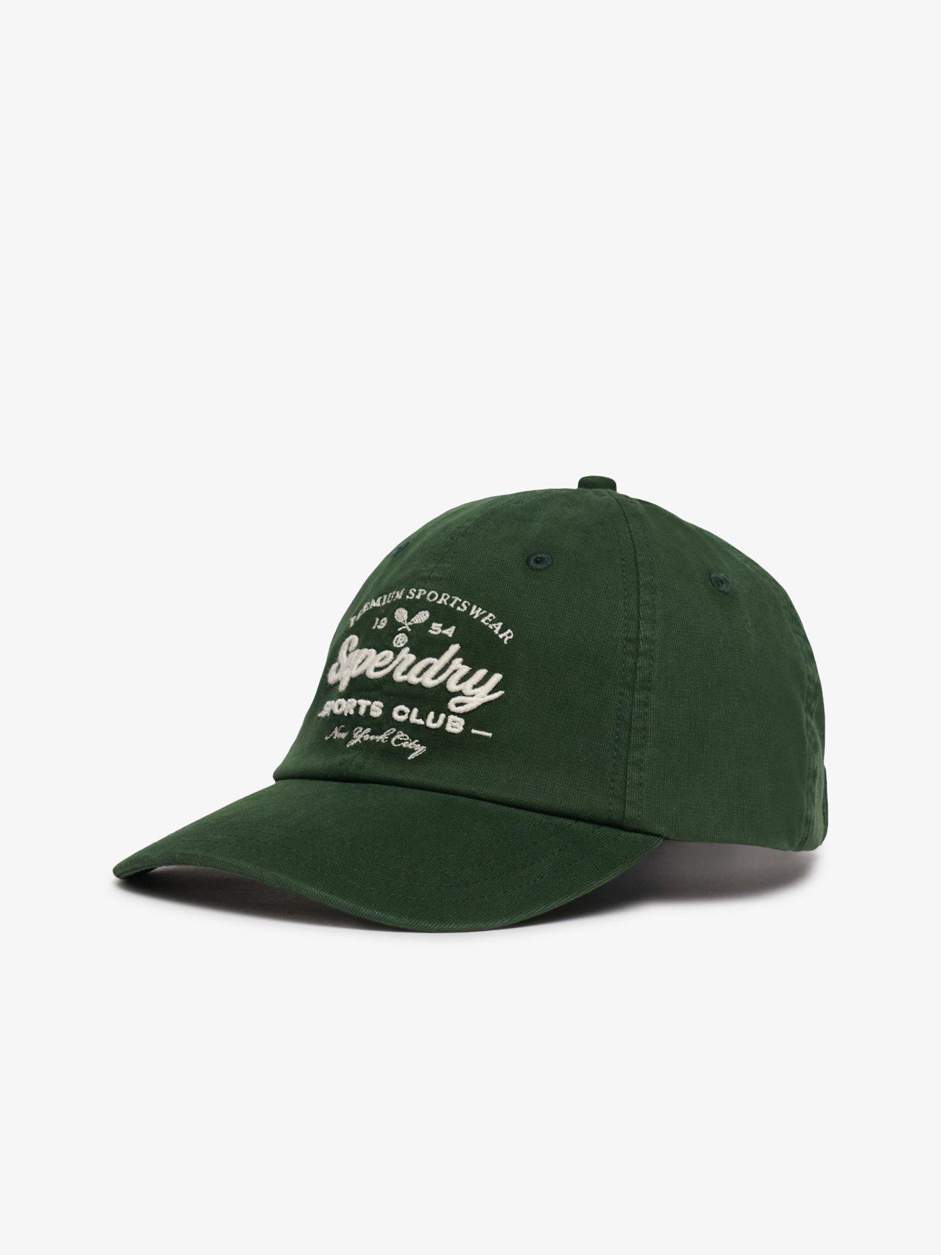 Image 2 of 5 of Superdry Vintage Club Baseball Cap - Green