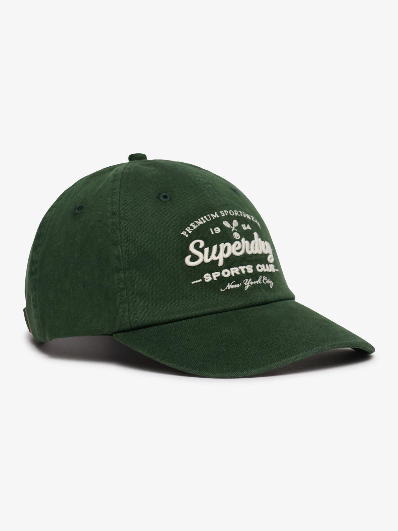 Image 4 of 5 of Superdry Vintage Club Baseball Cap - Green