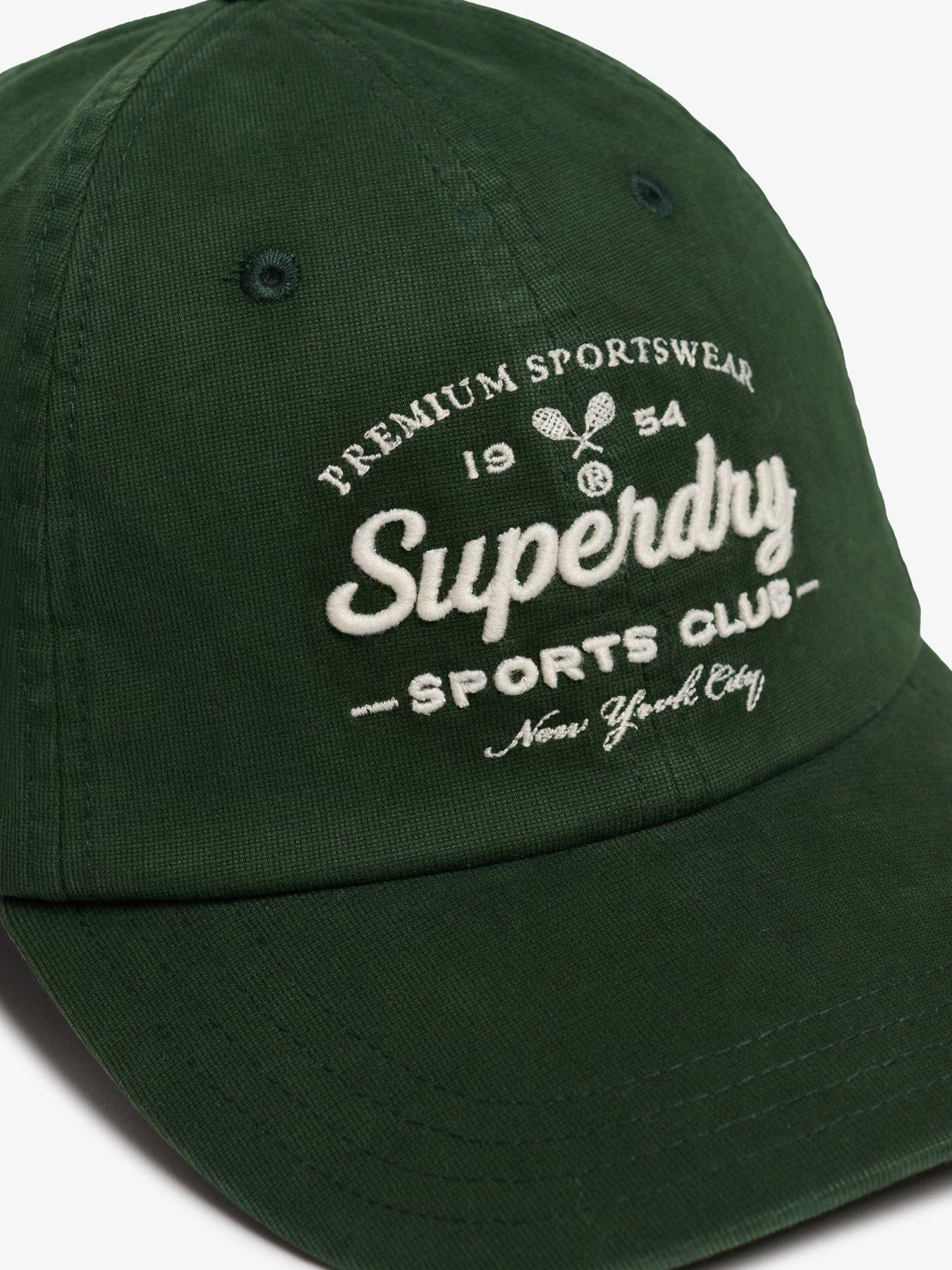 Image 5 of 5 of Superdry Vintage Club Baseball Cap - Green