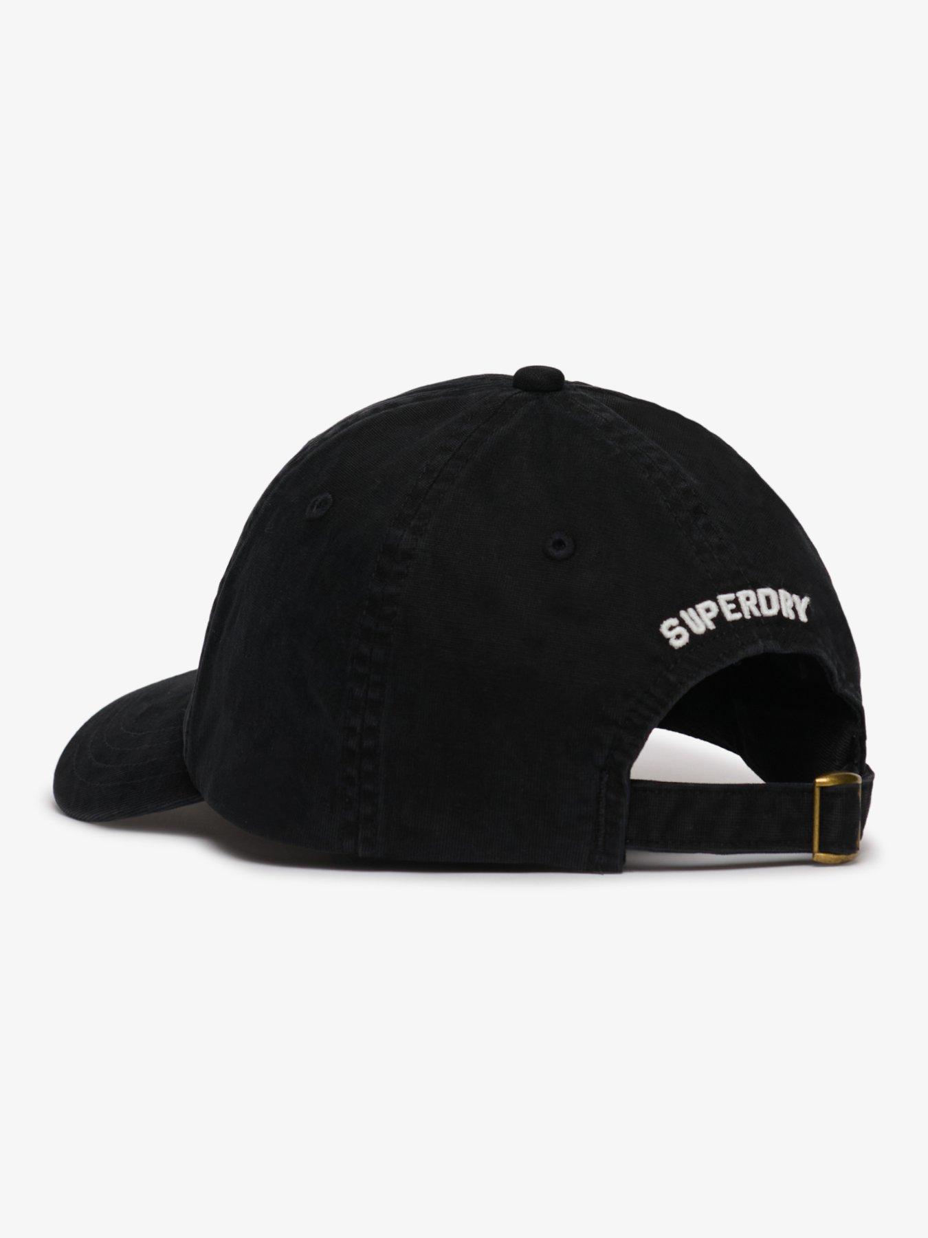 Image 4 of 5 of Superdry Vintage Club Baseball Cap - Black