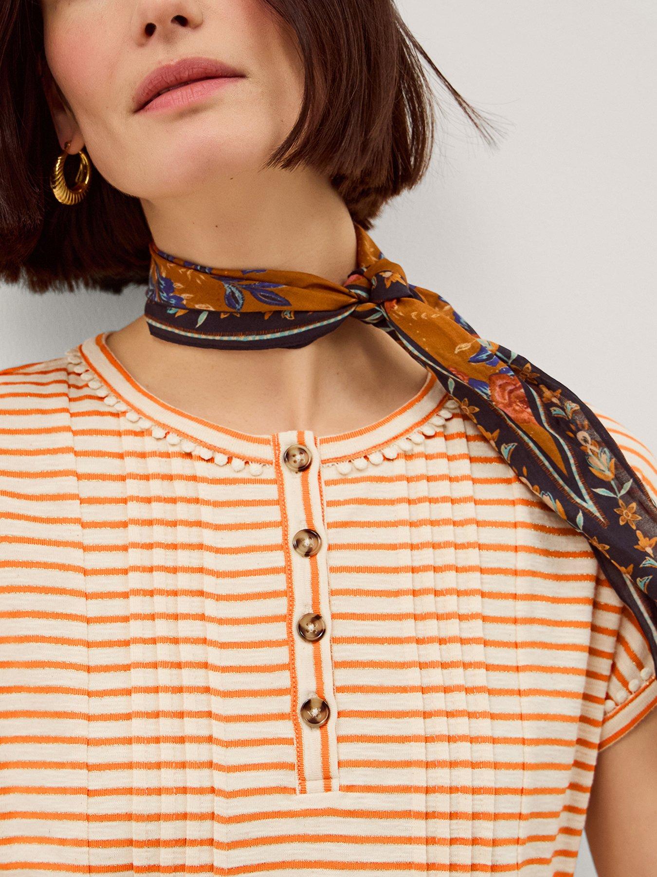 Image 4 of 4 of Monsoon Selena Stripe Tshirt