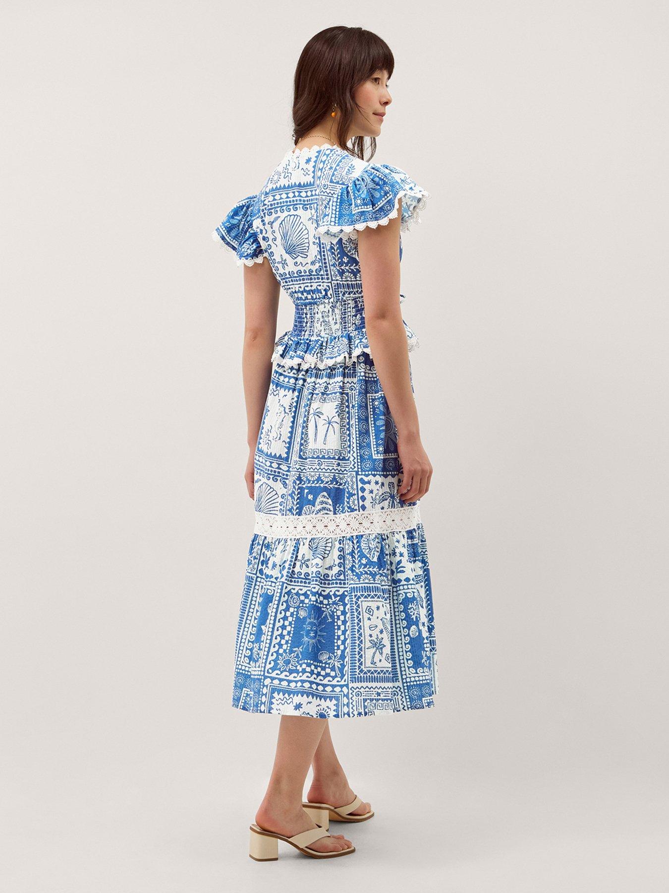 Image 2 of 5 of Monsoon Soleil Print Dress