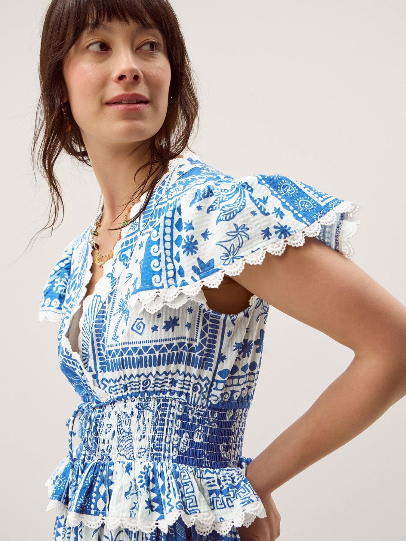 Image 3 of 5 of Monsoon Soleil Print Dress