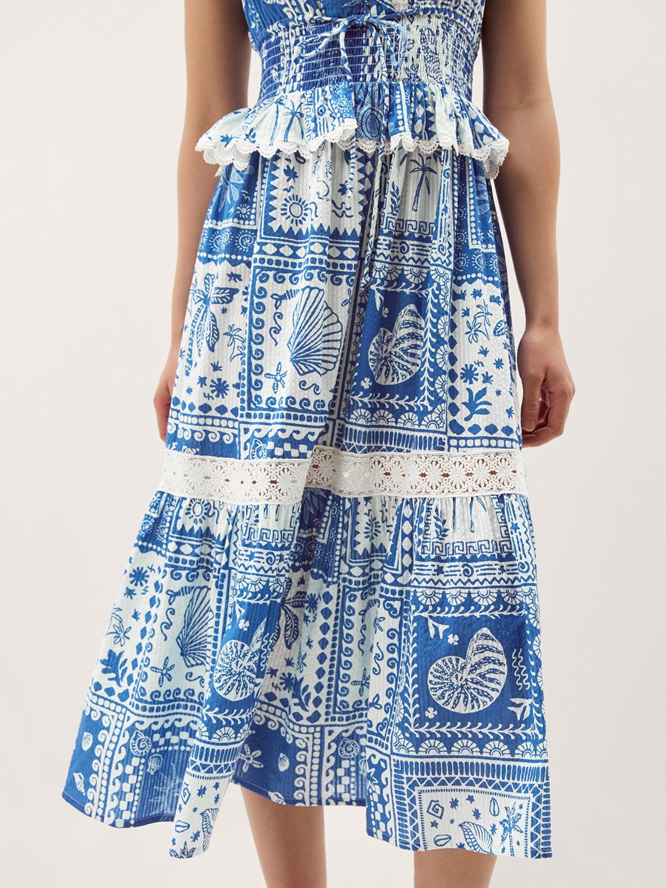 Image 4 of 5 of Monsoon Soleil Print Dress