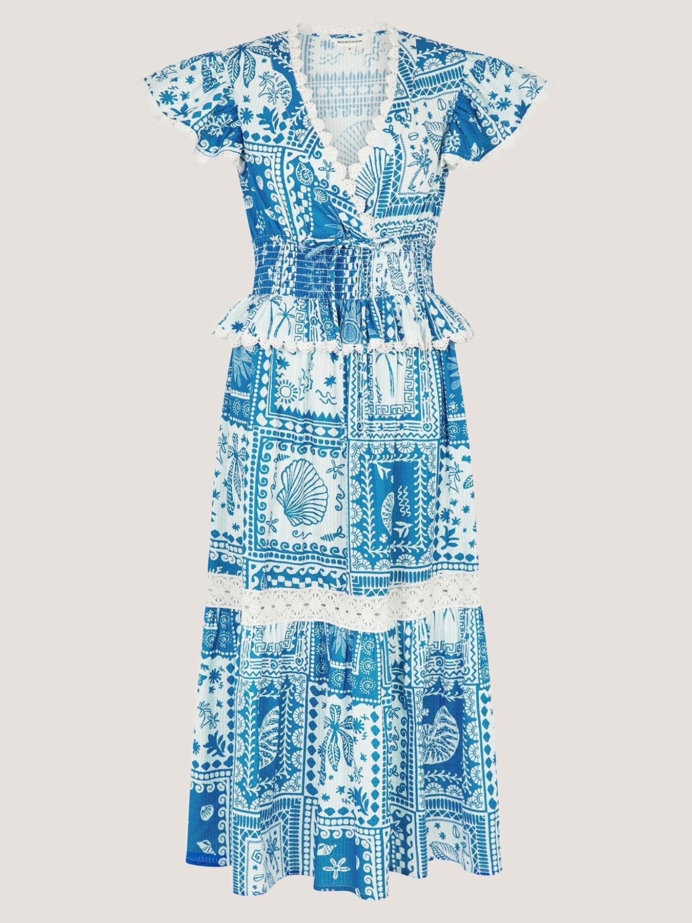 Image 5 of 5 of Monsoon Soleil Print Dress