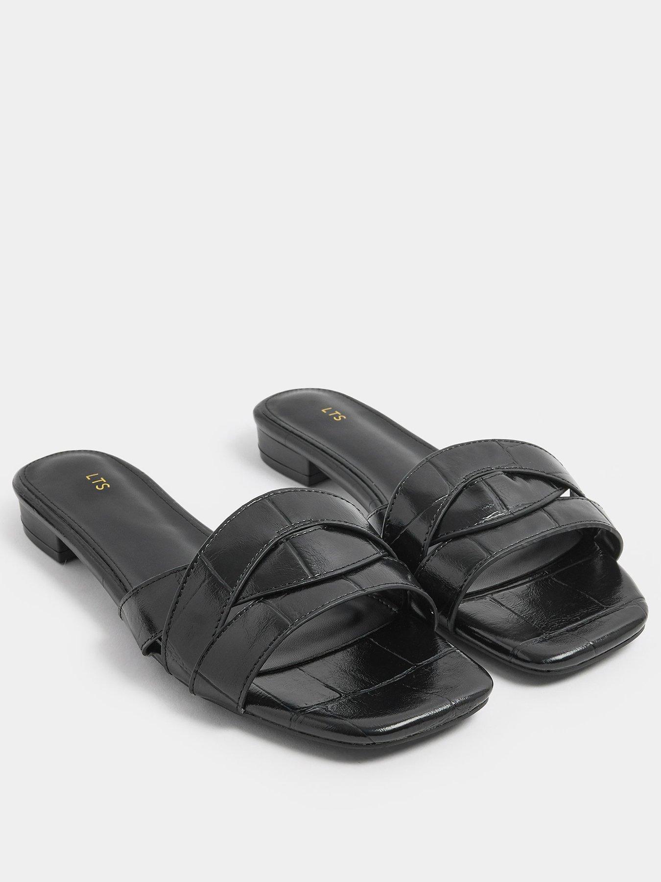 Image 2 of 4 of Long Tall Sally Twisted Low Block Mules