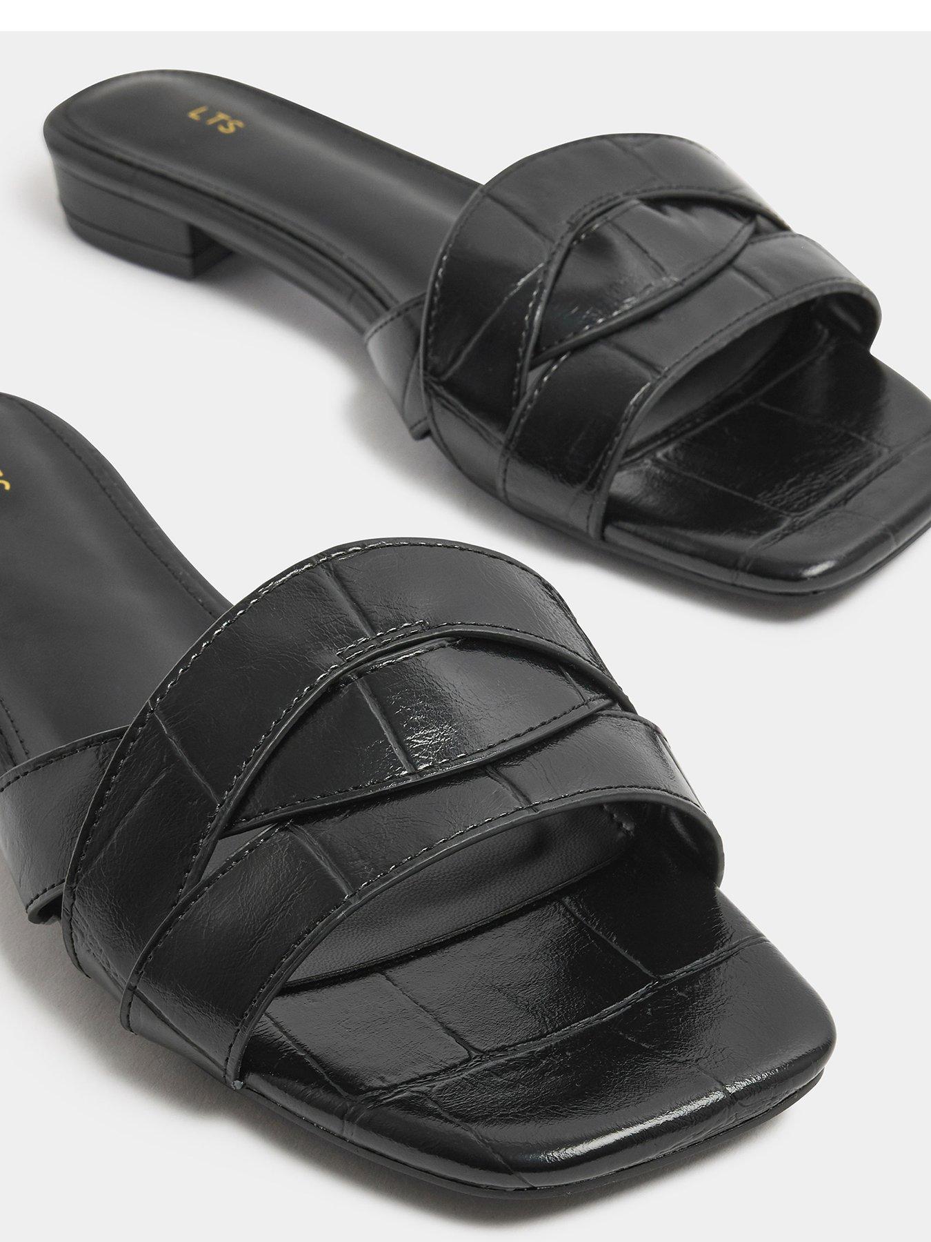 Image 4 of 4 of Long Tall Sally Twisted Low Block Mules