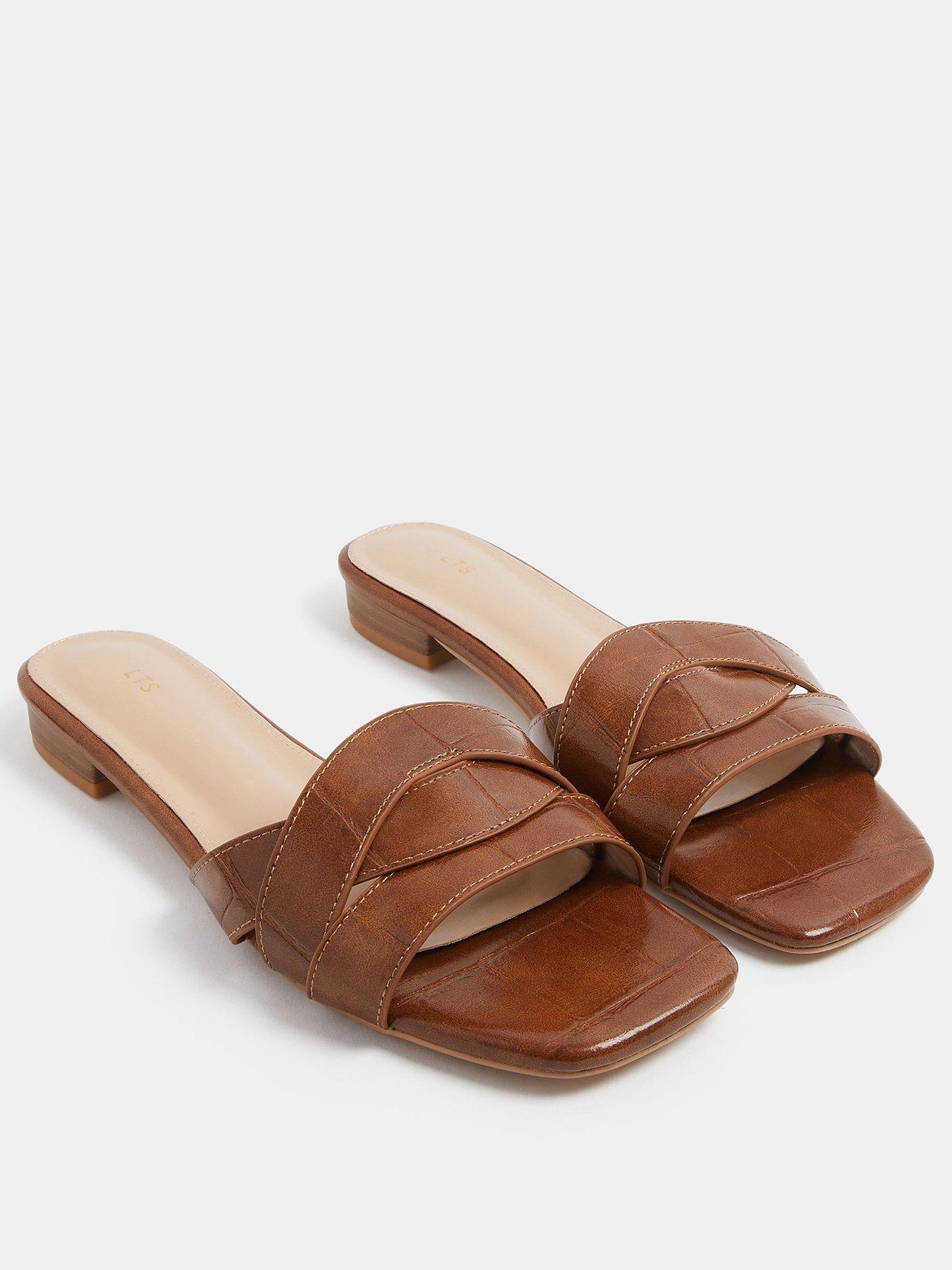 Image 2 of 4 of Long Tall Sally Twisted Low Block Mules