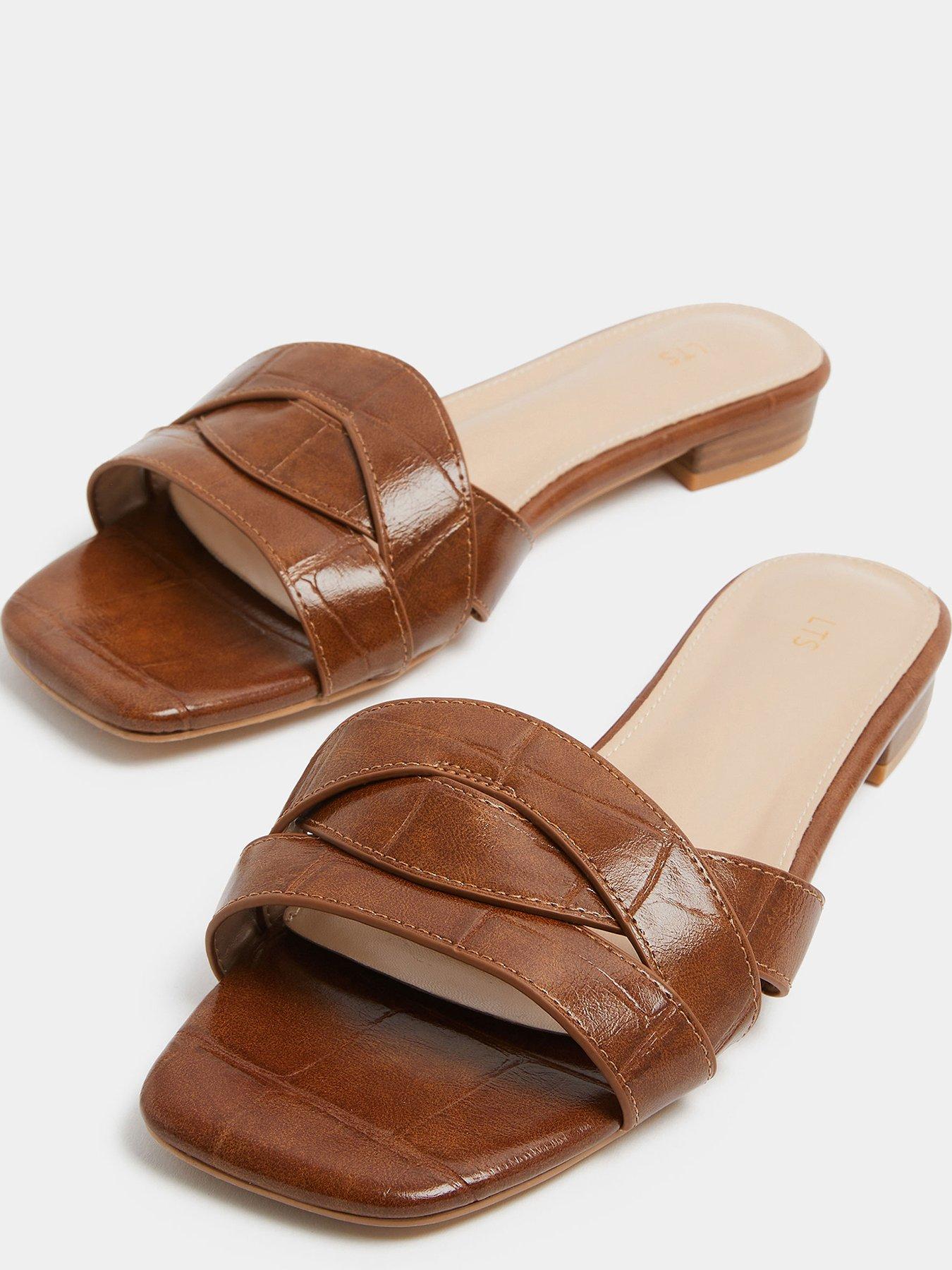 Image 4 of 4 of Long Tall Sally Twisted Low Block Mules