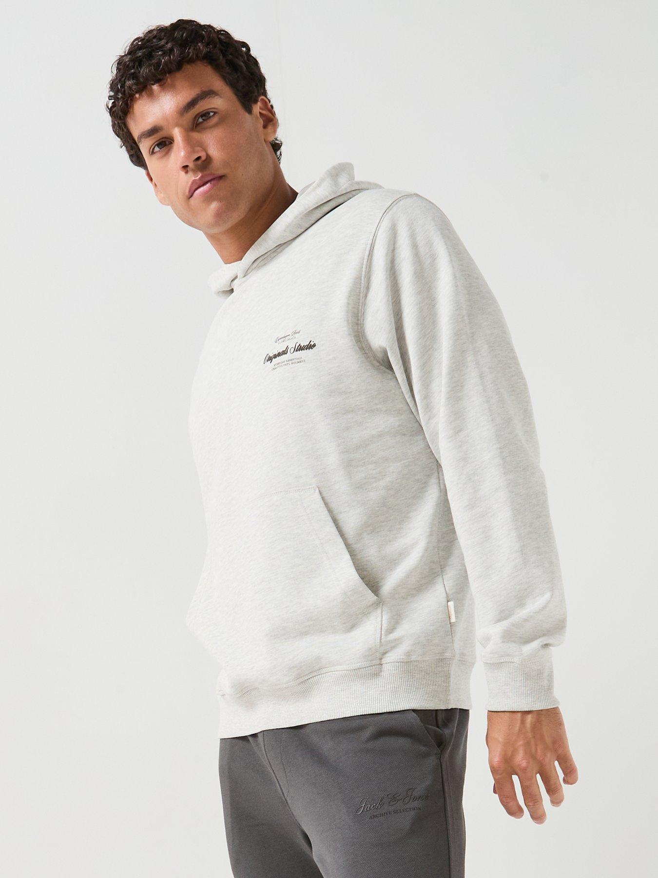 Image 3 of 6 of Jack & Jones Jack &amp; Jones Originals Norrerbro Typo Hoodie