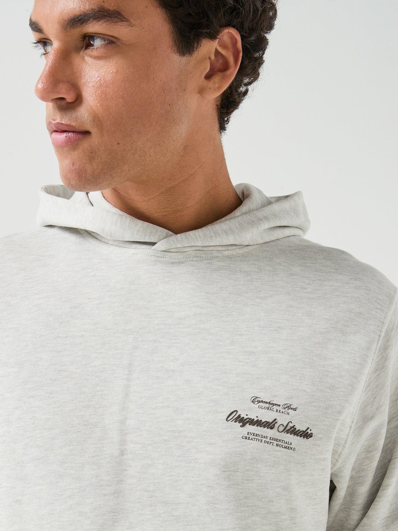 Image 6 of 6 of Jack & Jones Jack &amp; Jones Originals Norrerbro Typo Hoodie