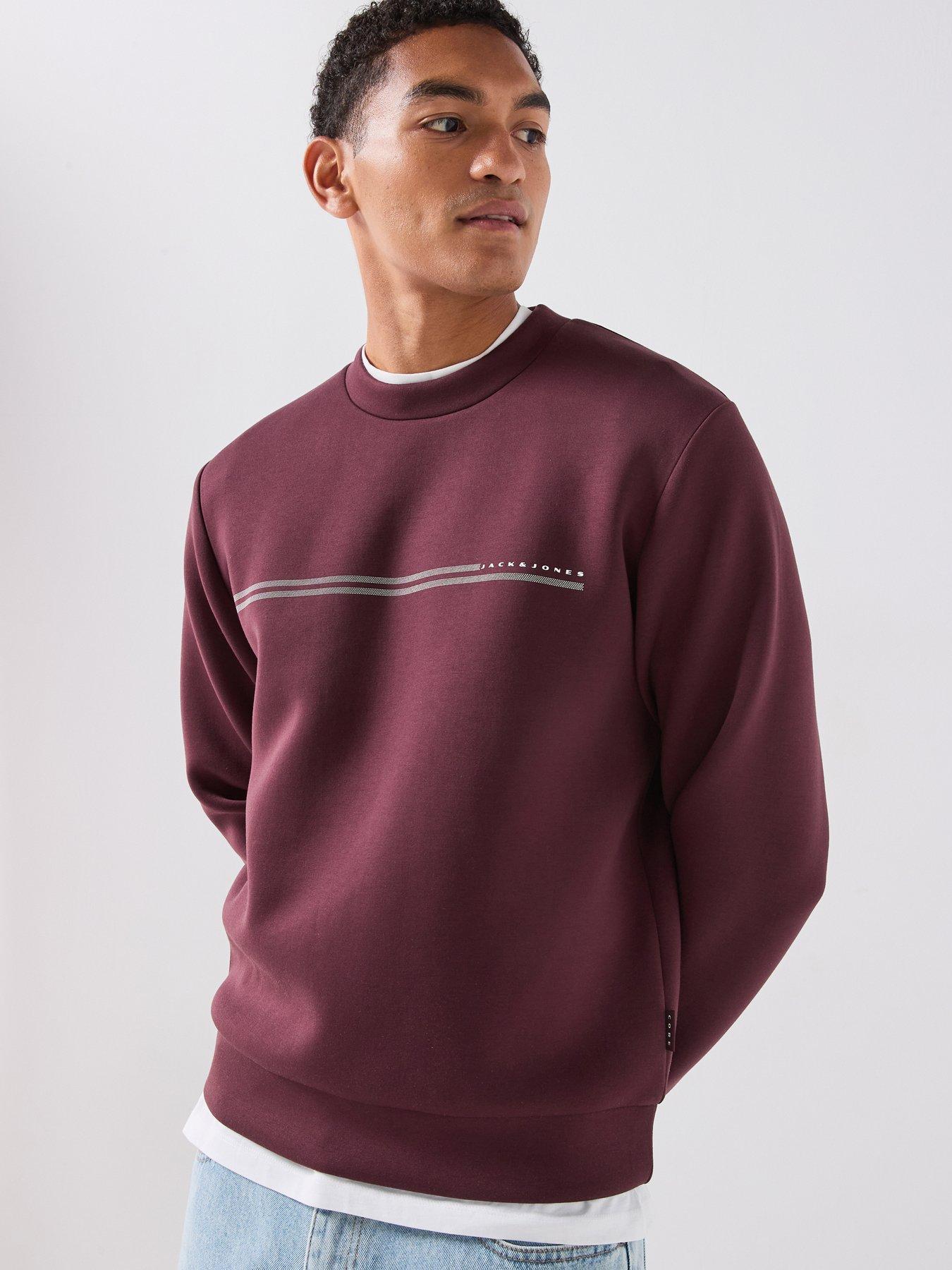 Jack & Jones Fusion Scuba Crew Sweat - Brown