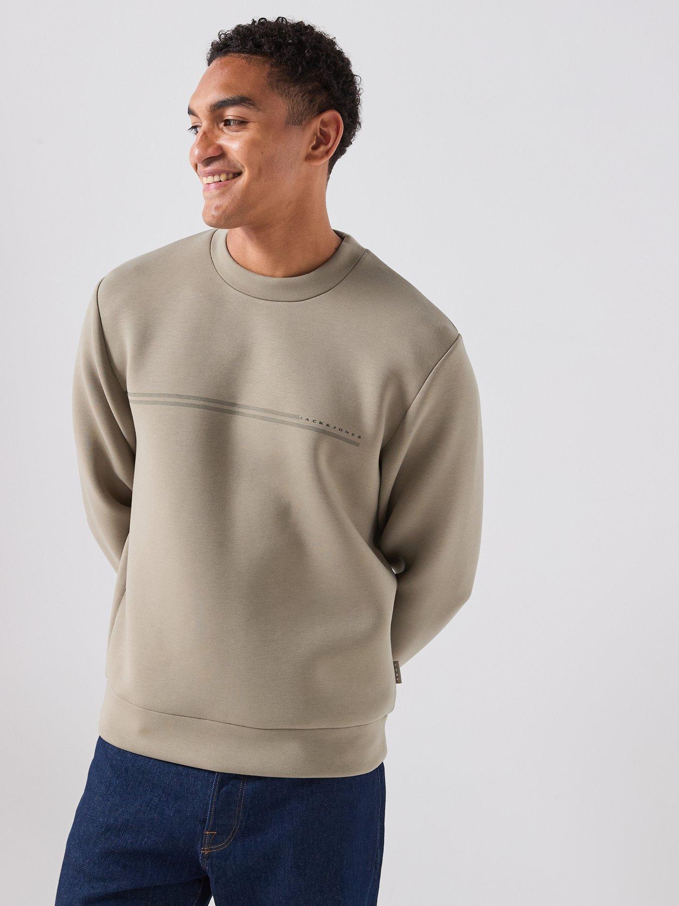 Image 5 of 6 of Jack & Jones Fusion Scuba Crew Sweat - Light Khaki