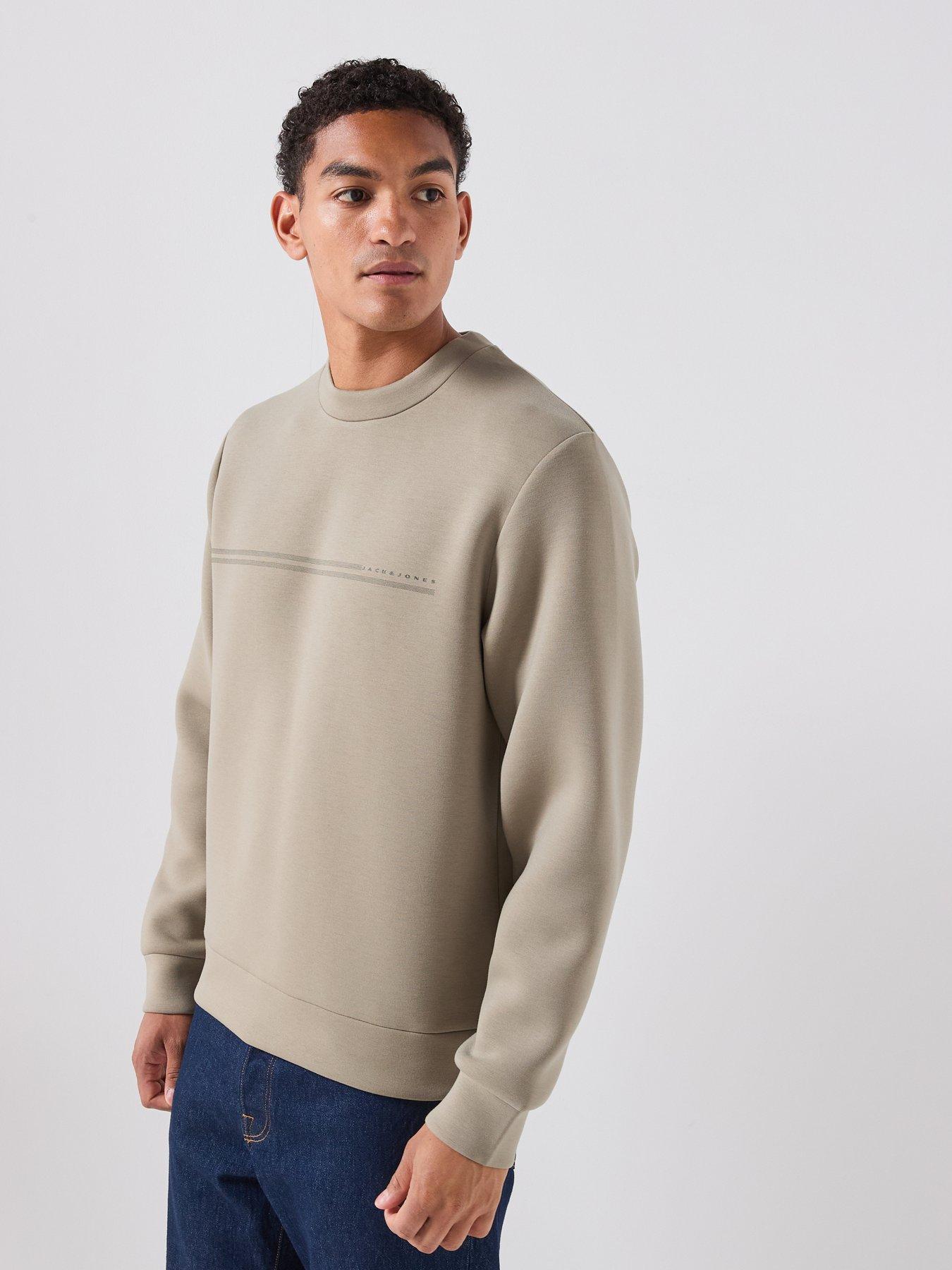 Image 6 of 6 of Jack & Jones Fusion Scuba Crew Sweat - Light Khaki