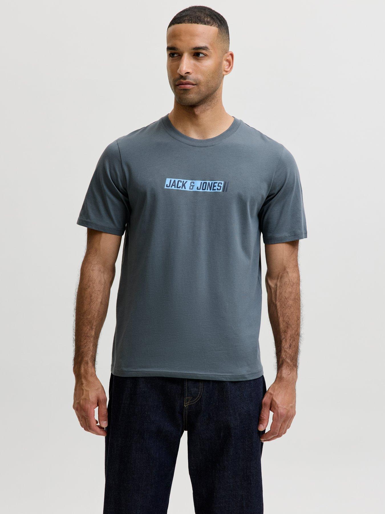 Image 3 of 6 of Jack & Jones Aero Crew Neck 3 Pack T-Shirt - White