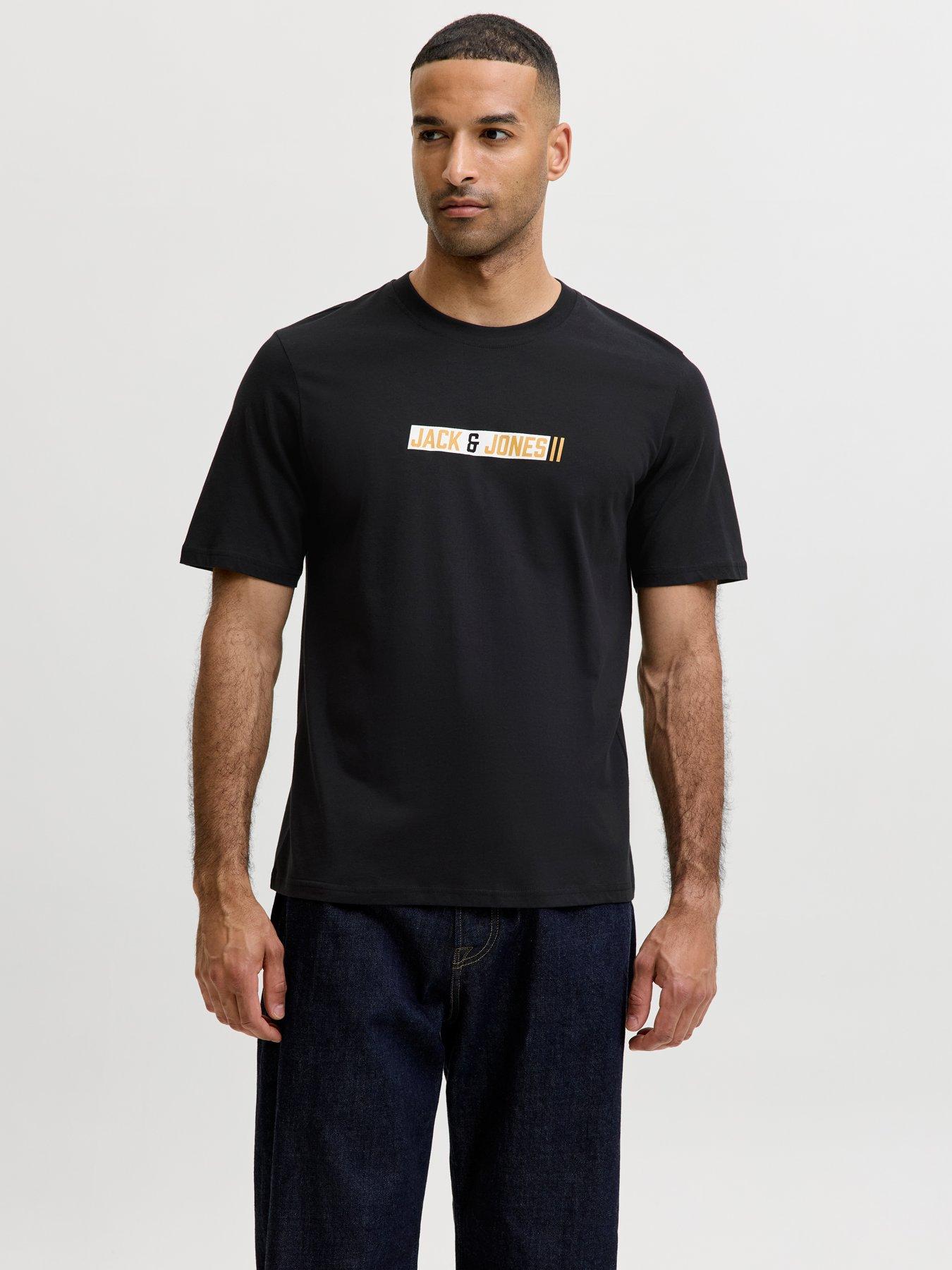 Image 4 of 6 of Jack & Jones Aero Crew Neck 3 Pack T-Shirt - White