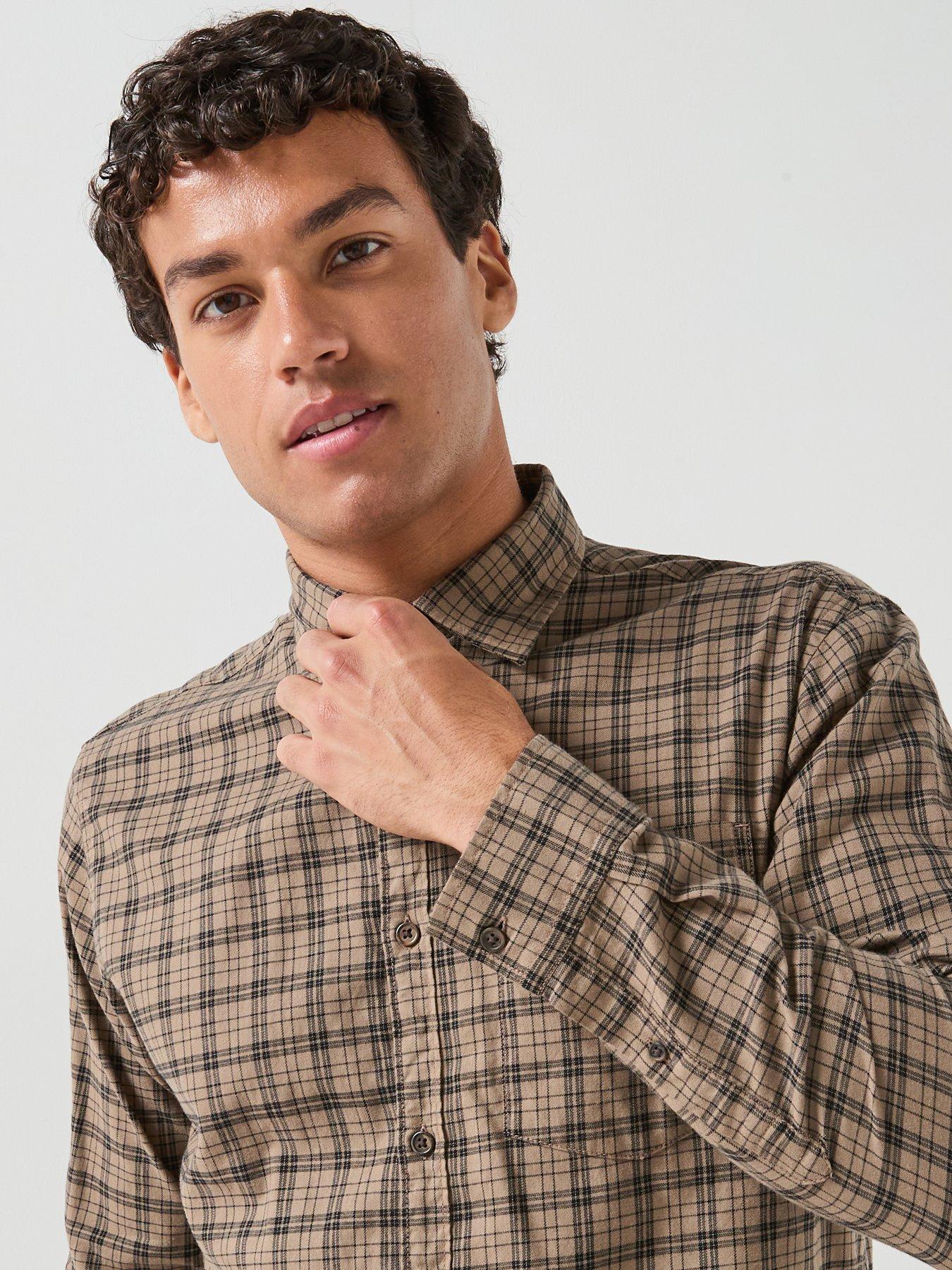 Image 4 of 5 of Jack & Jones Jack &amp; Jones James Flannel Long Sleeve Shirt