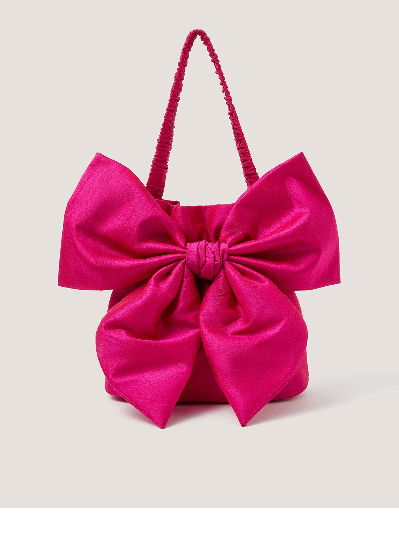 Monsoon Ciri Bow Bag - Pink