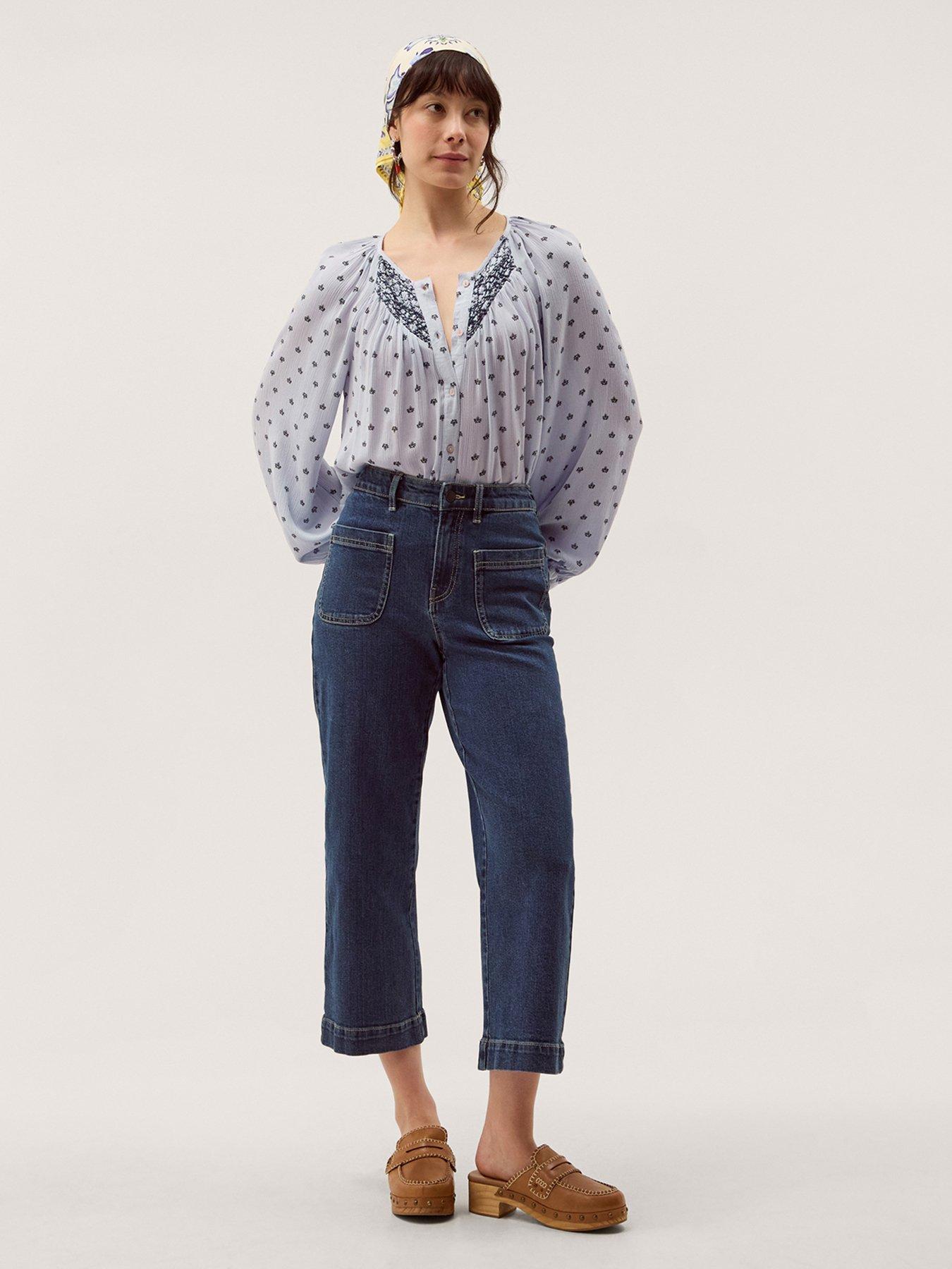  image of monsoon-mia-print-top