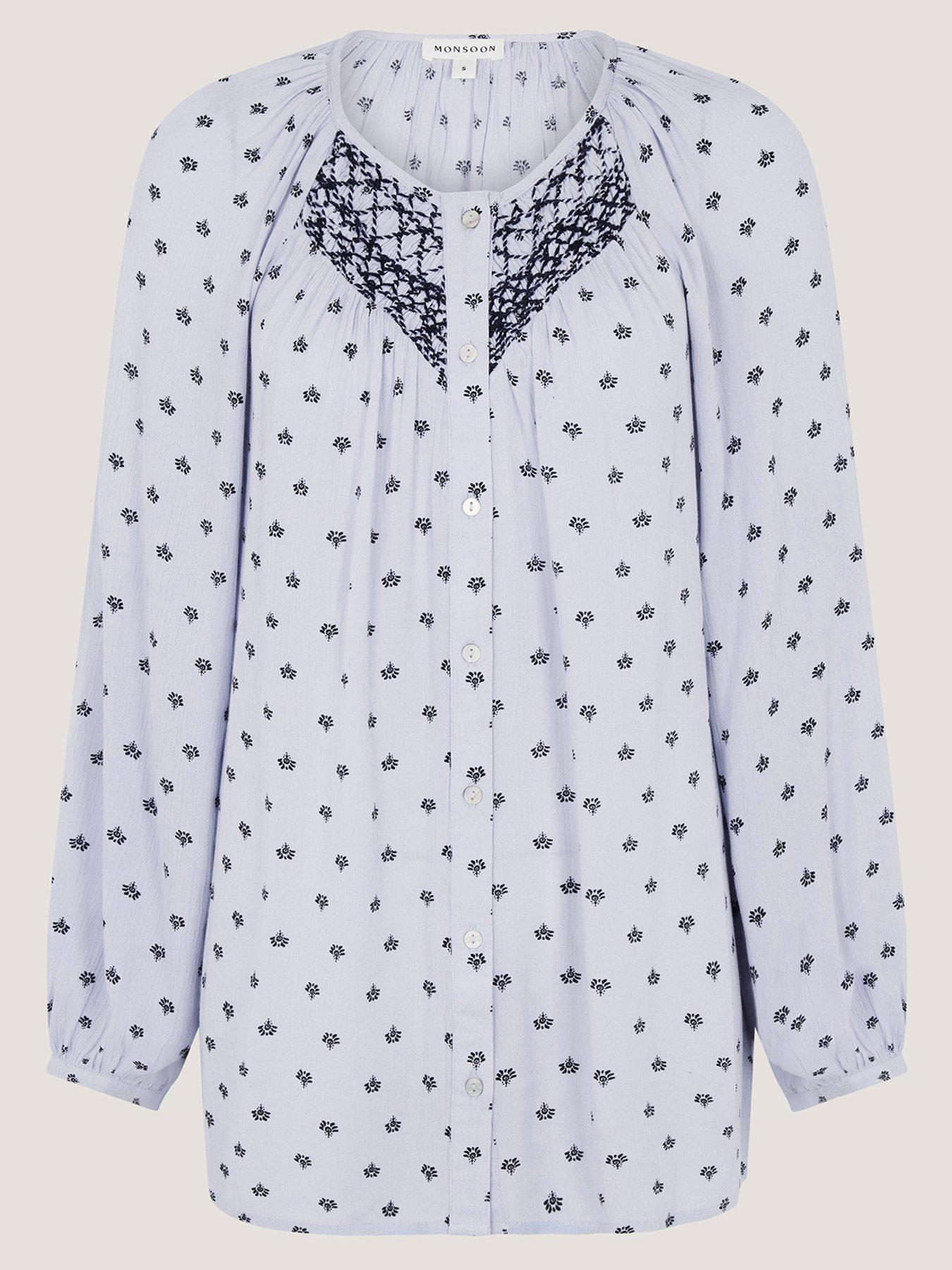  image of monsoon-mia-print-top