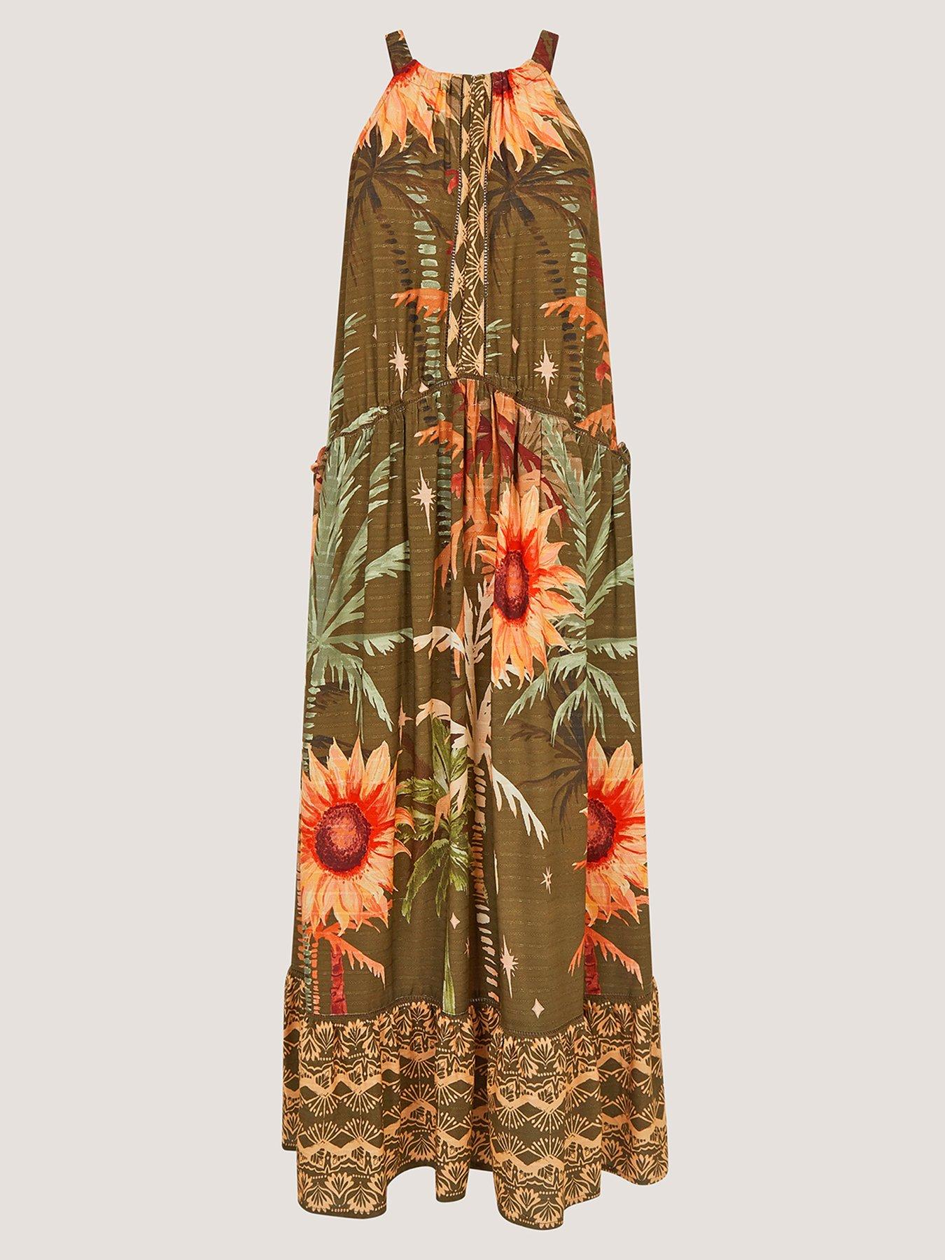 Image 6 of 6 of Monsoon Fallon Print Dress