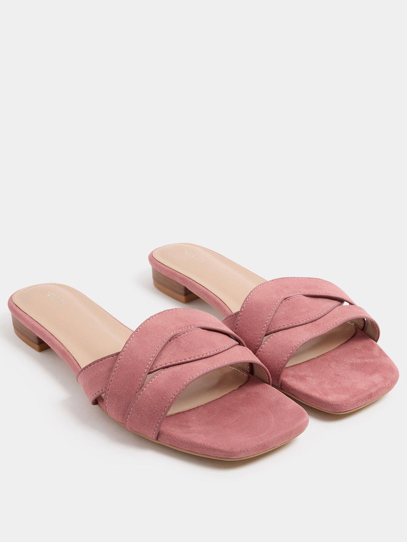 Image 2 of 4 of Long Tall Sally Twisted Low Block Mules