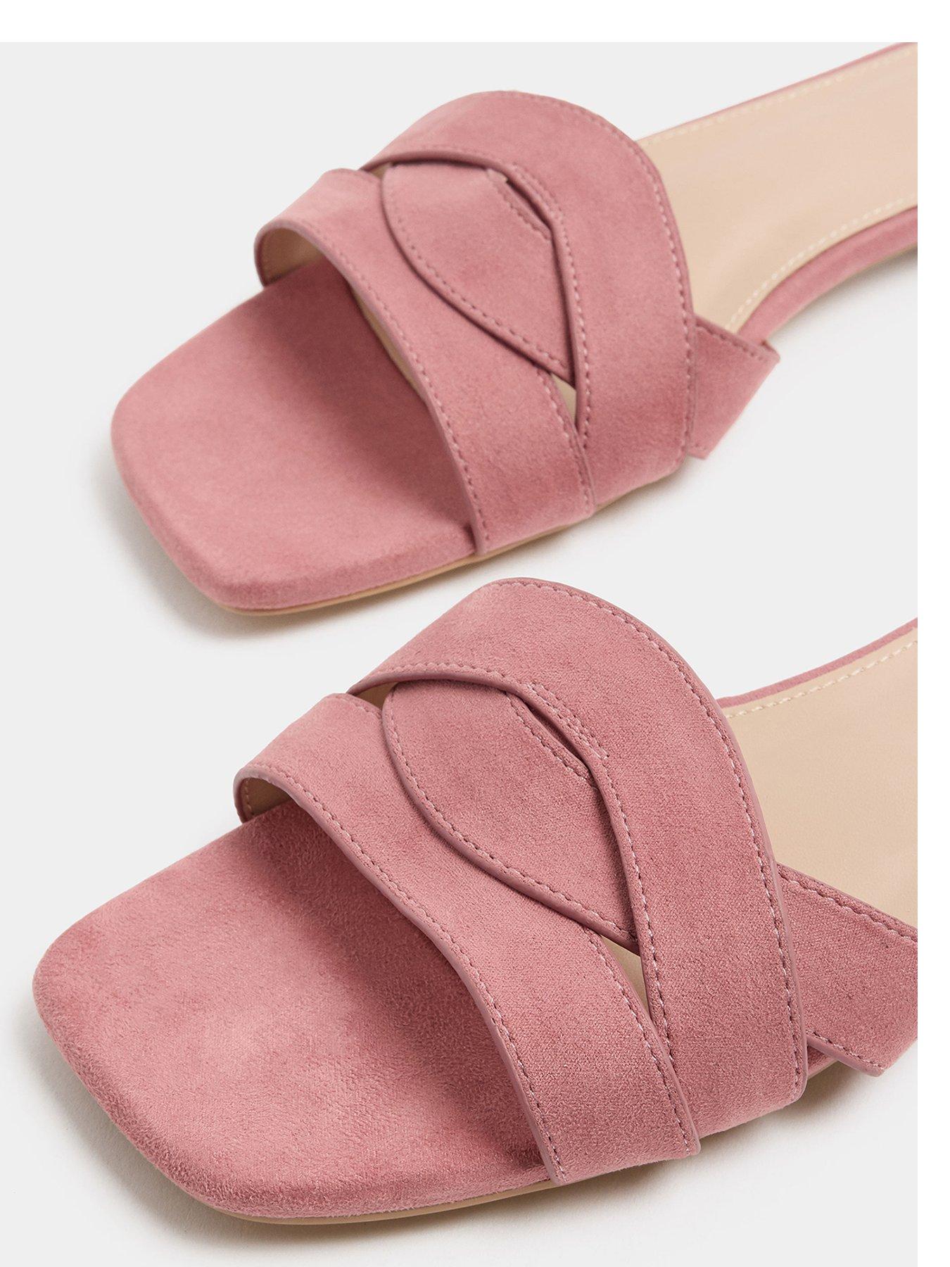 Image 4 of 4 of Long Tall Sally Twisted Low Block Mules