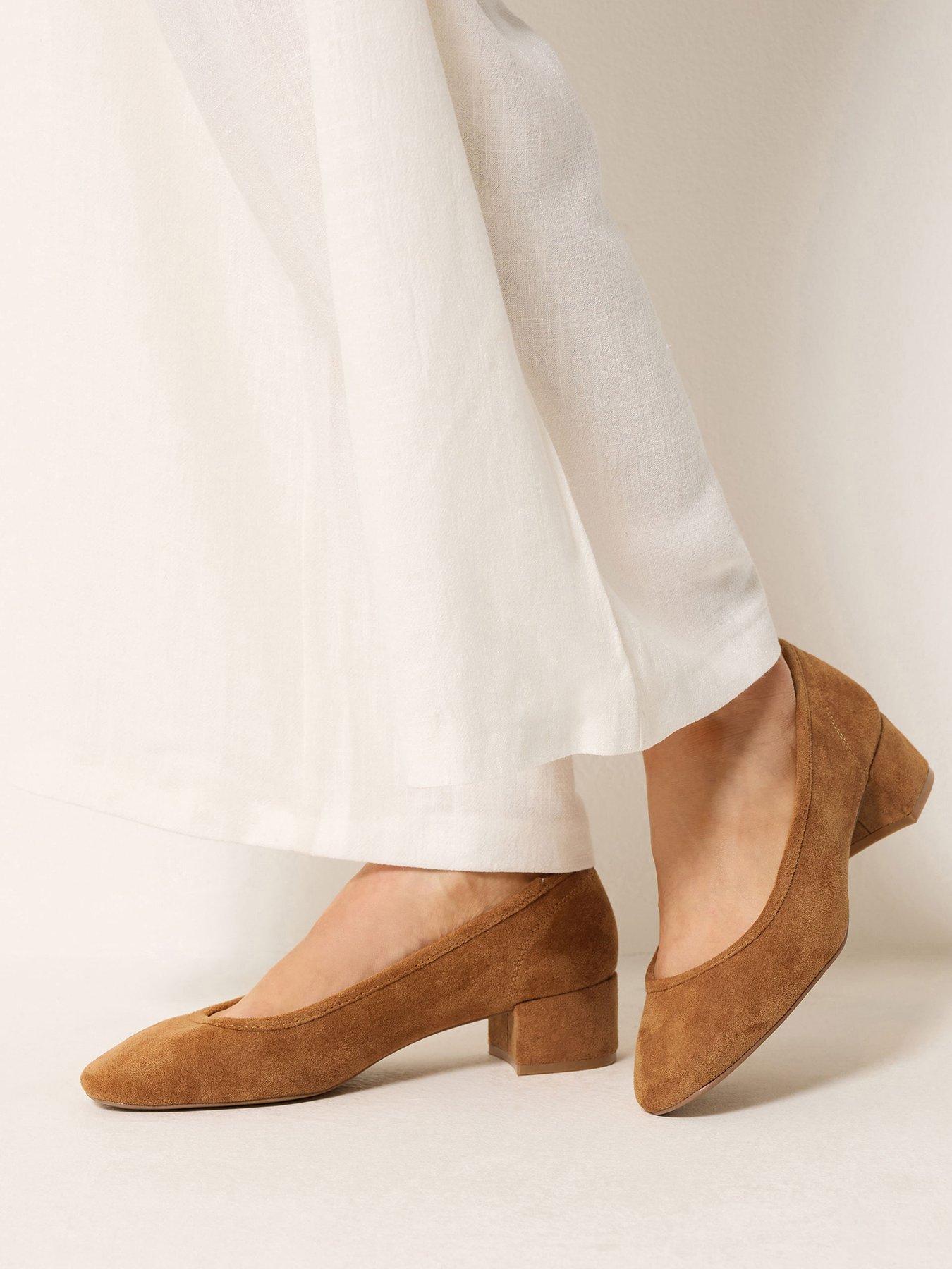 Yours Ballerina Block Heel Shoes