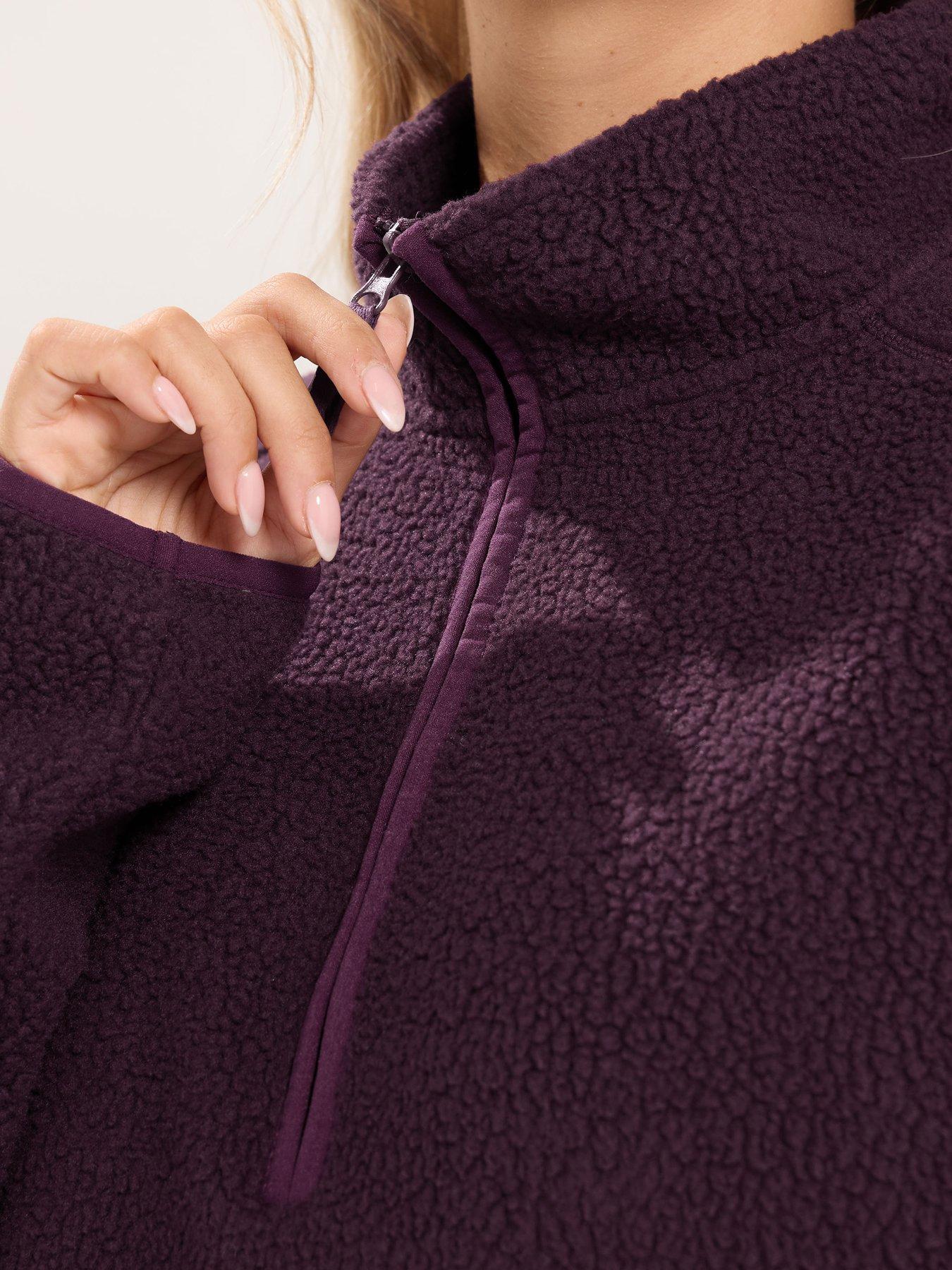 Image 4 of 4 of Yours Curve Half Zip Fleece