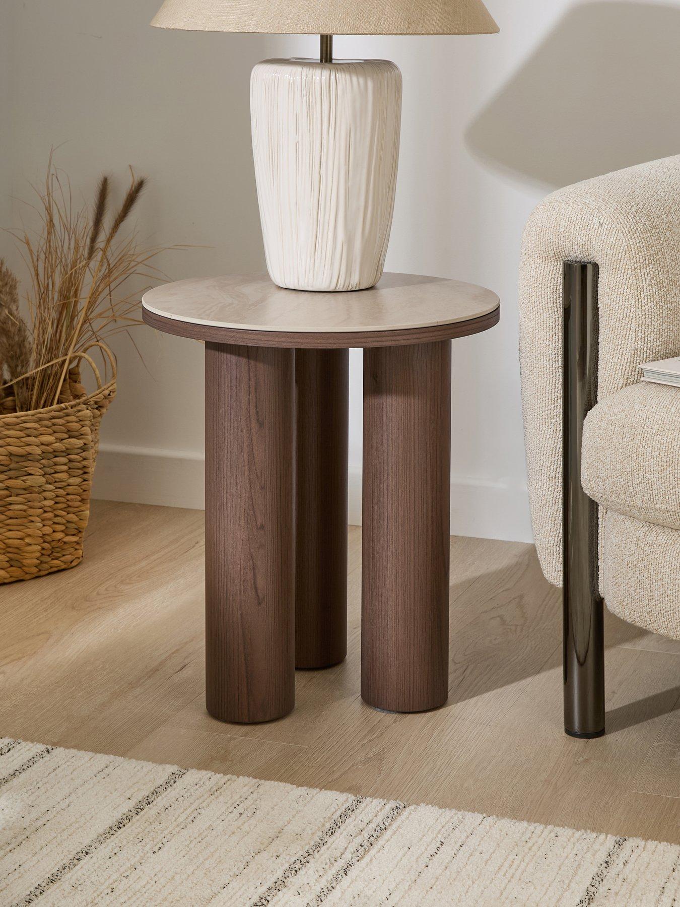 Image 1 of 7 of The Very Collection Lament Round&nbsp;Side Table - FSC&reg; Certified