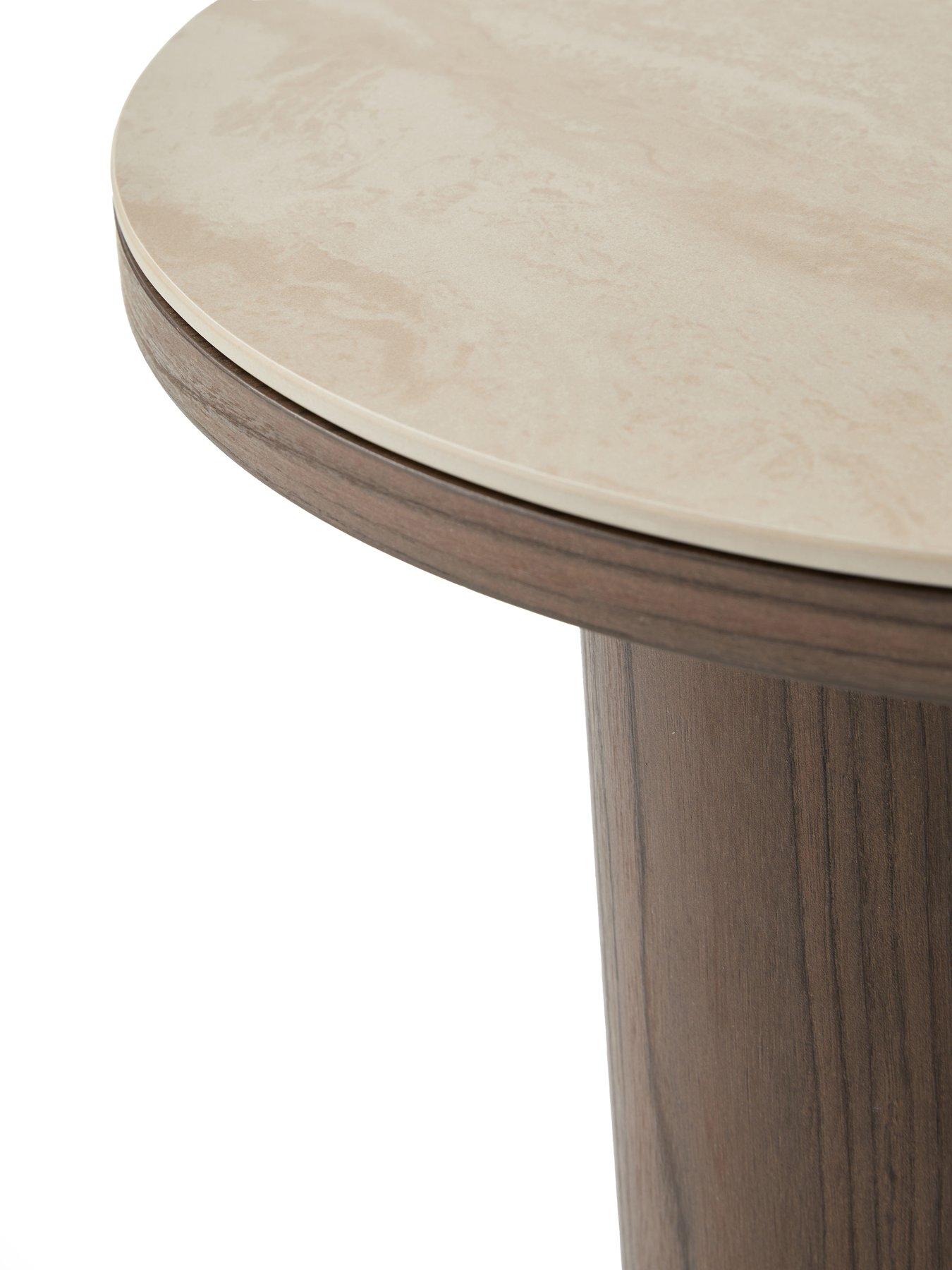 Image 4 of 7 of The Very Collection Lament Round&nbsp;Side Table - FSC&reg; Certified