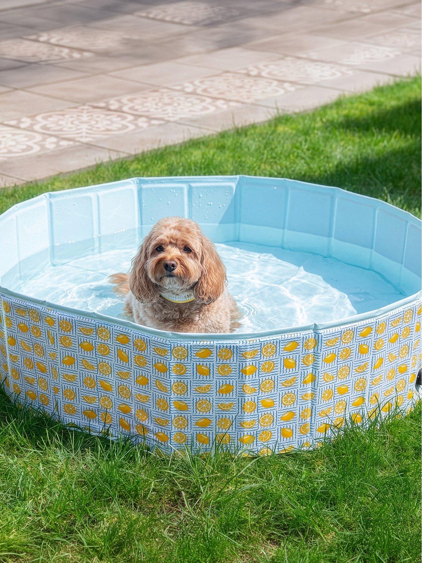 Image 3 of 7 of Rosewood PADDLING POOL - LEMON PRINT