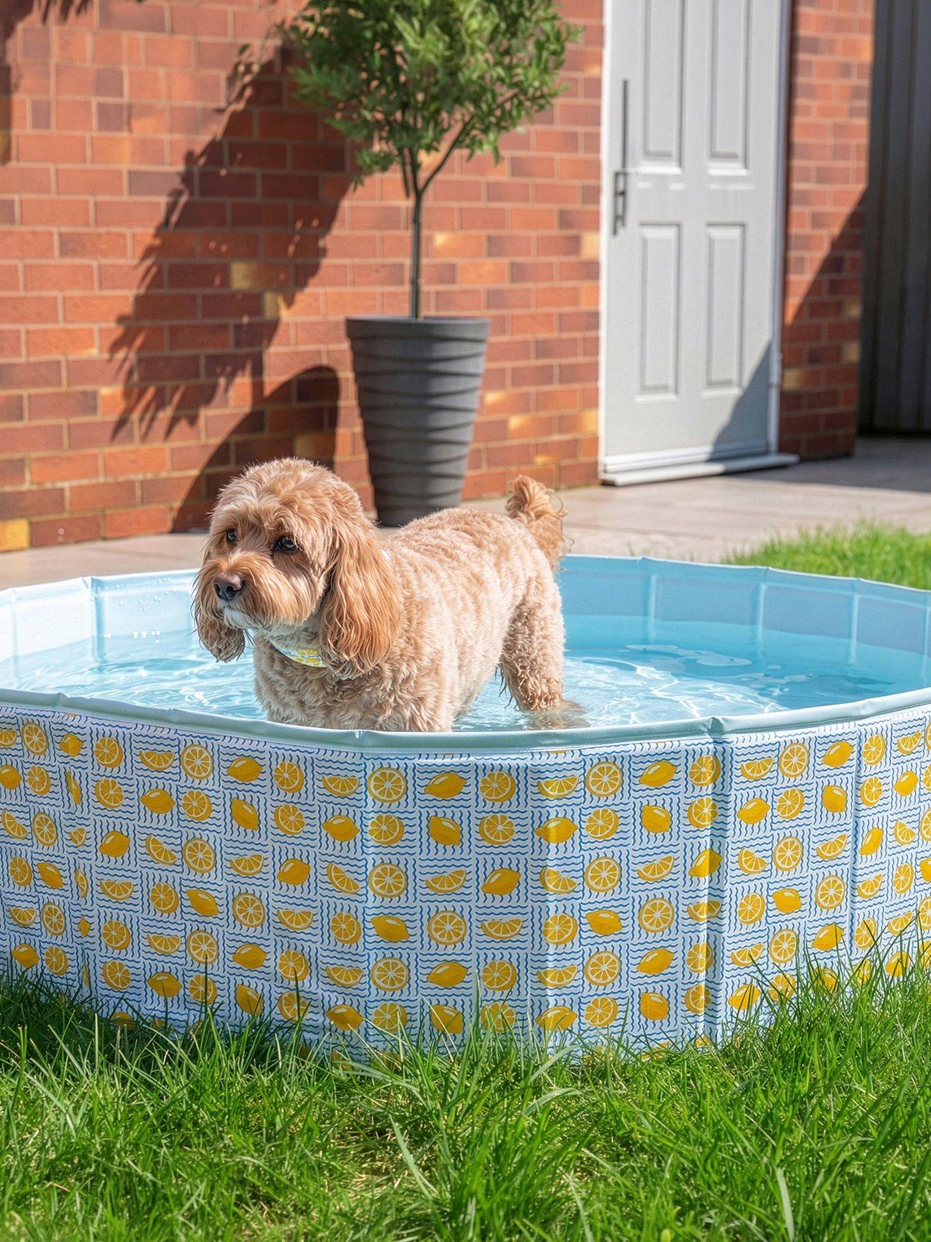 Image 4 of 7 of Rosewood PADDLING POOL - LEMON PRINT